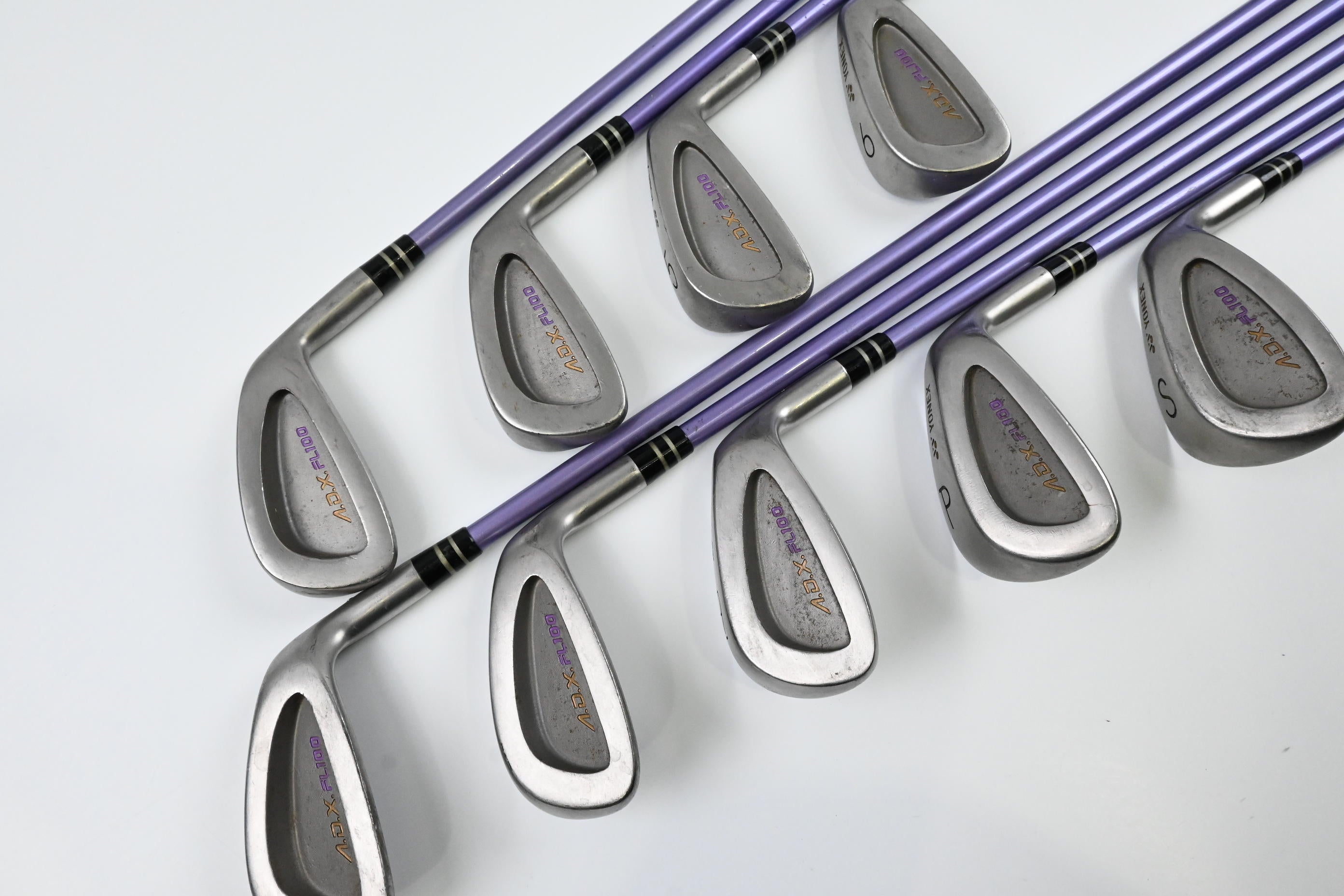 Ladies Yonex ADX FL100 Irons / 3-PW+SW / Ladies Flex Yonex GP340 Shafts