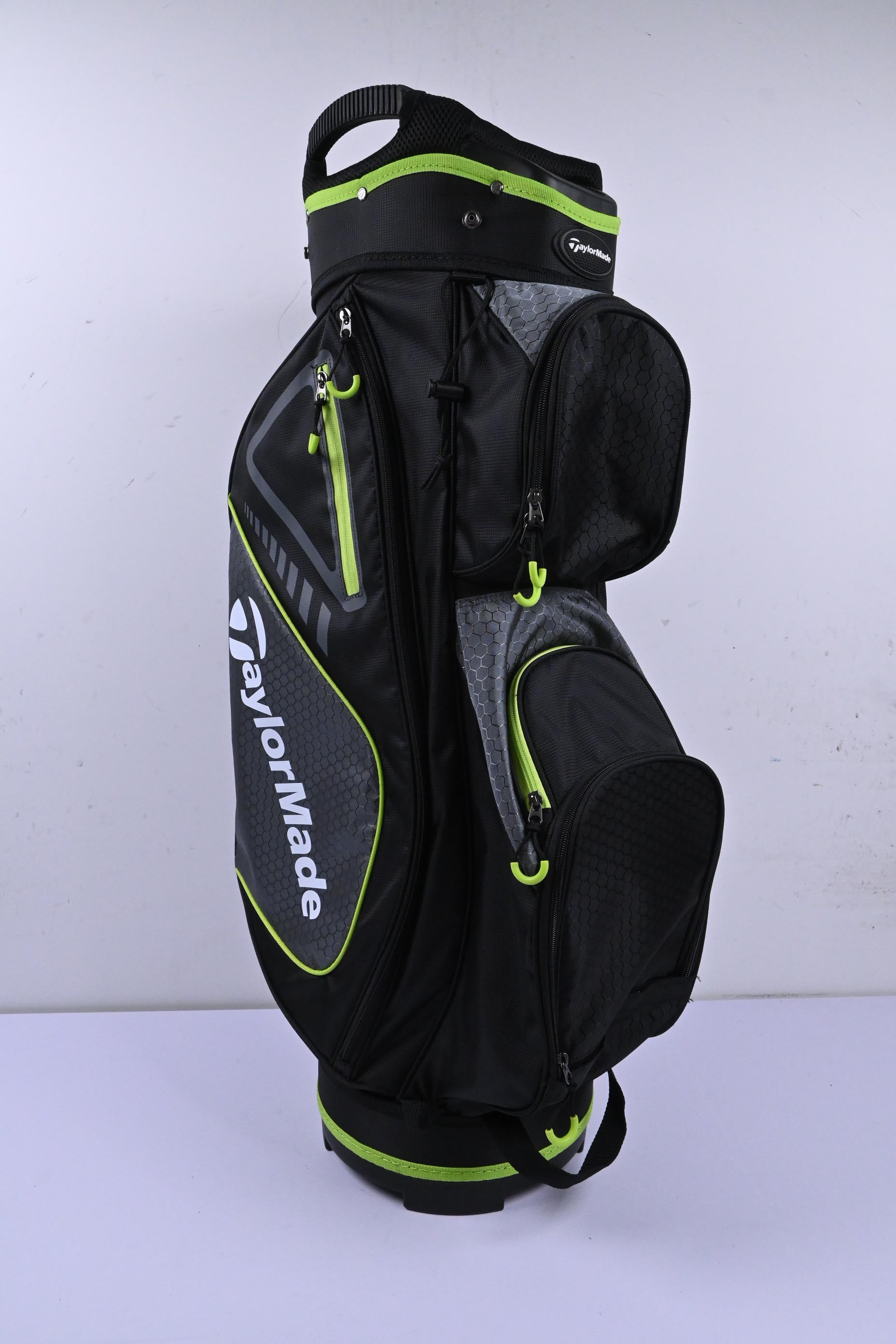 Taylormade Cart Bag / 14-Way Divider / Black, Grey & Green