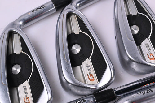 Ping G400 Irons / 5-PW / White Dot / Regular Flex KBS Tour 110 Shafts