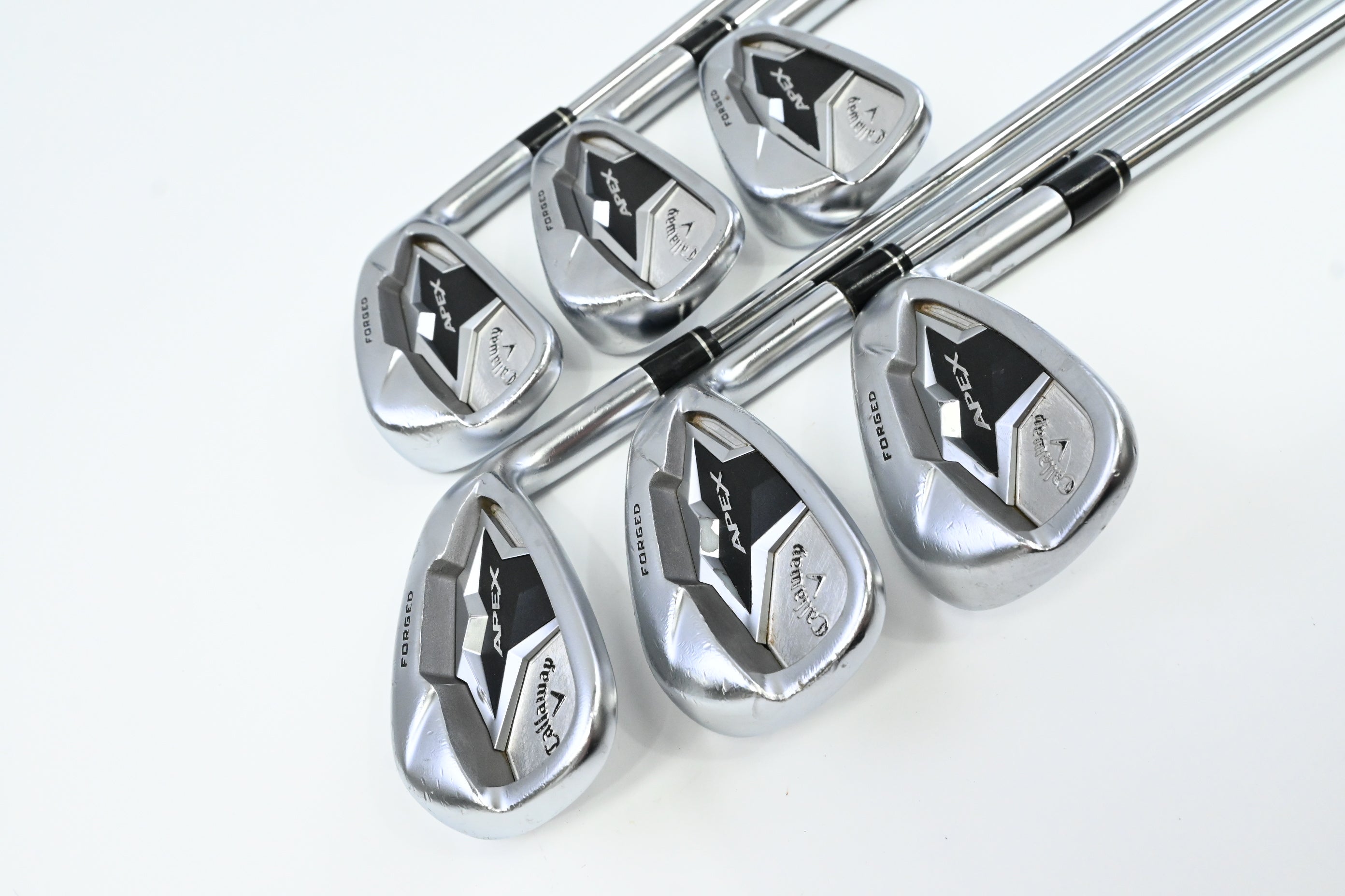 Callaway Apex 19 Irons / 5-9+AW / Stiff Flex Elevate 95 Shafts