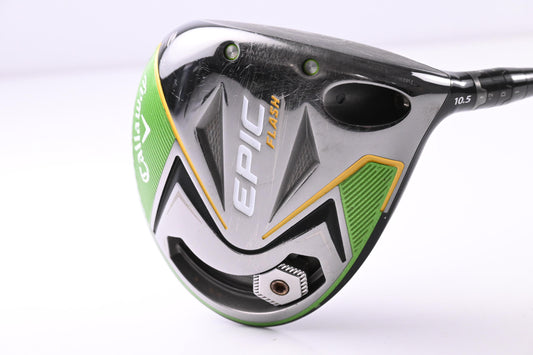Callaway Epic Flash Driver / 10.5 Degree / Regular Flex EvenFlow Green 55 Shaft