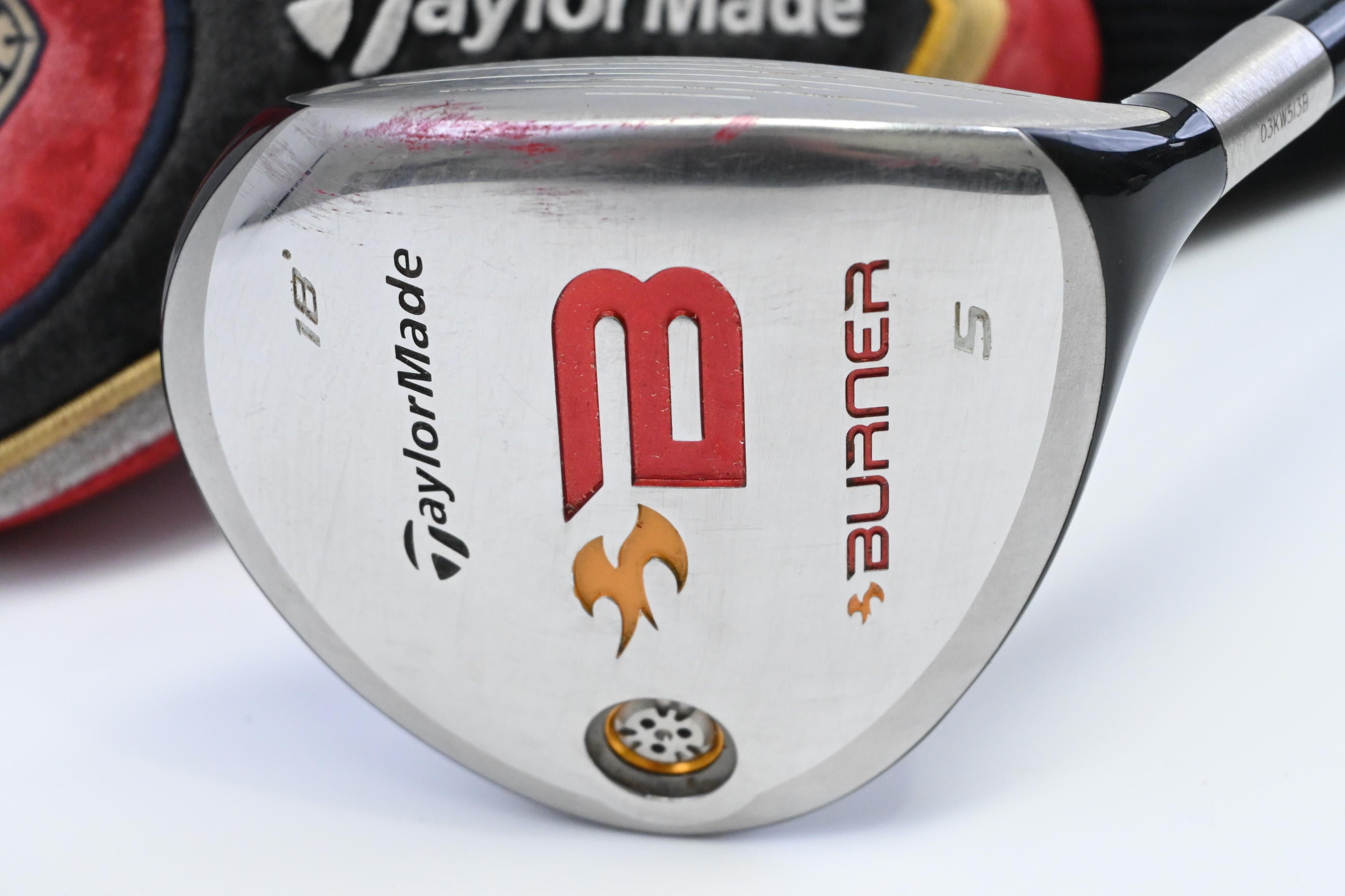Taylormade Burner 2008 #5 Wood / 18 Degree / Regular Flex Taylormade Reax 45