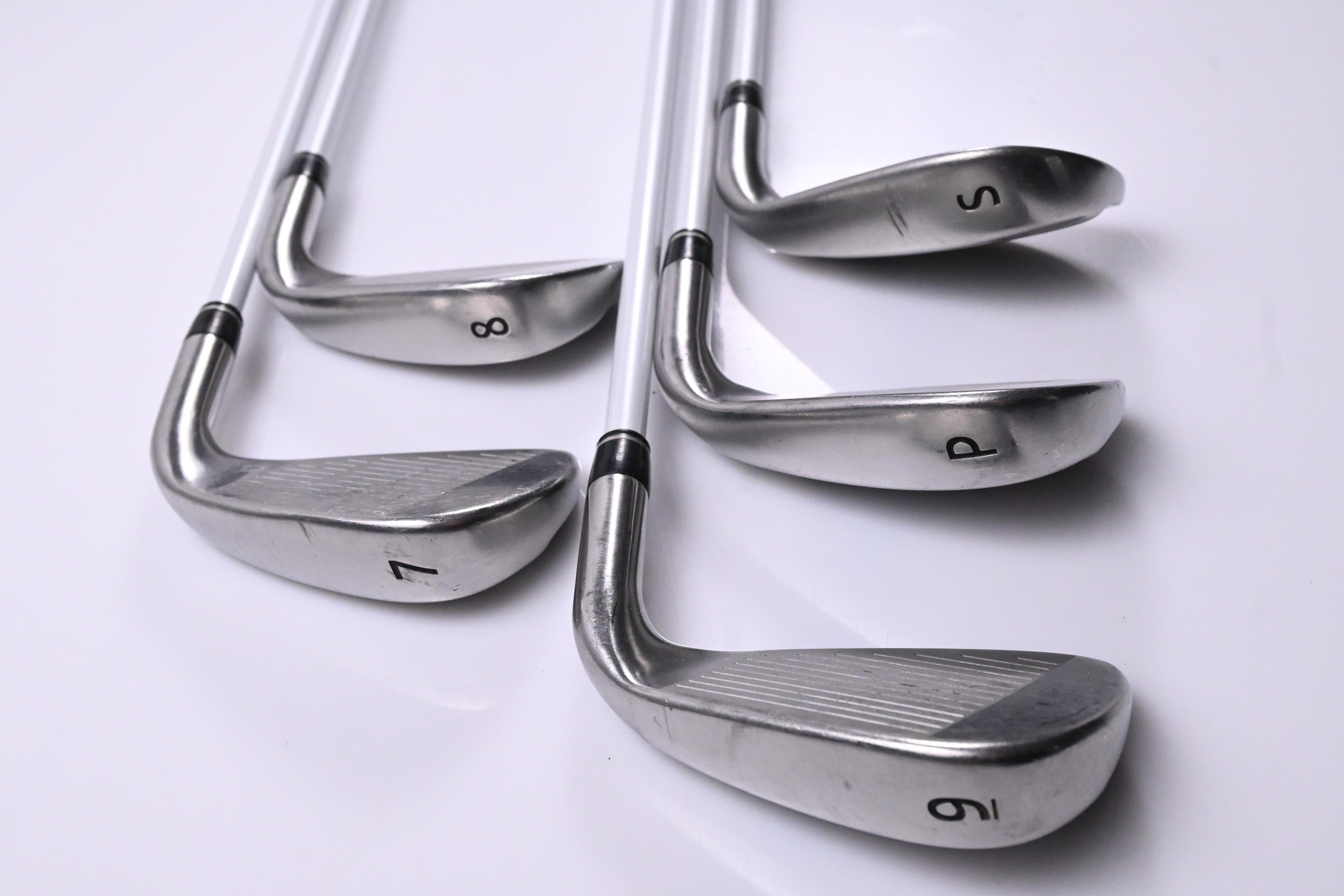 Left Hand Benross HTX Irons / 7-PW+SW / Ladies Flex Fubuki Z-Series 50 Shafts