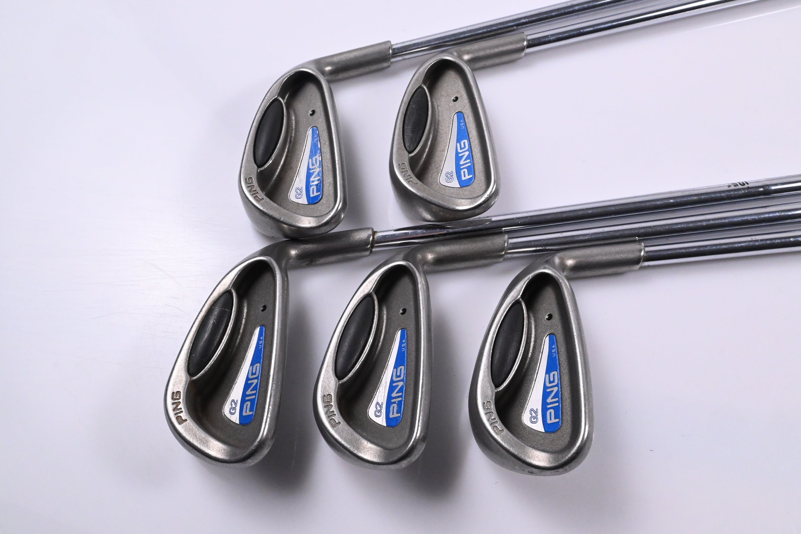Ping G2 Irons / 6-PW / Black Dot / Regular Flex Steel Shafts