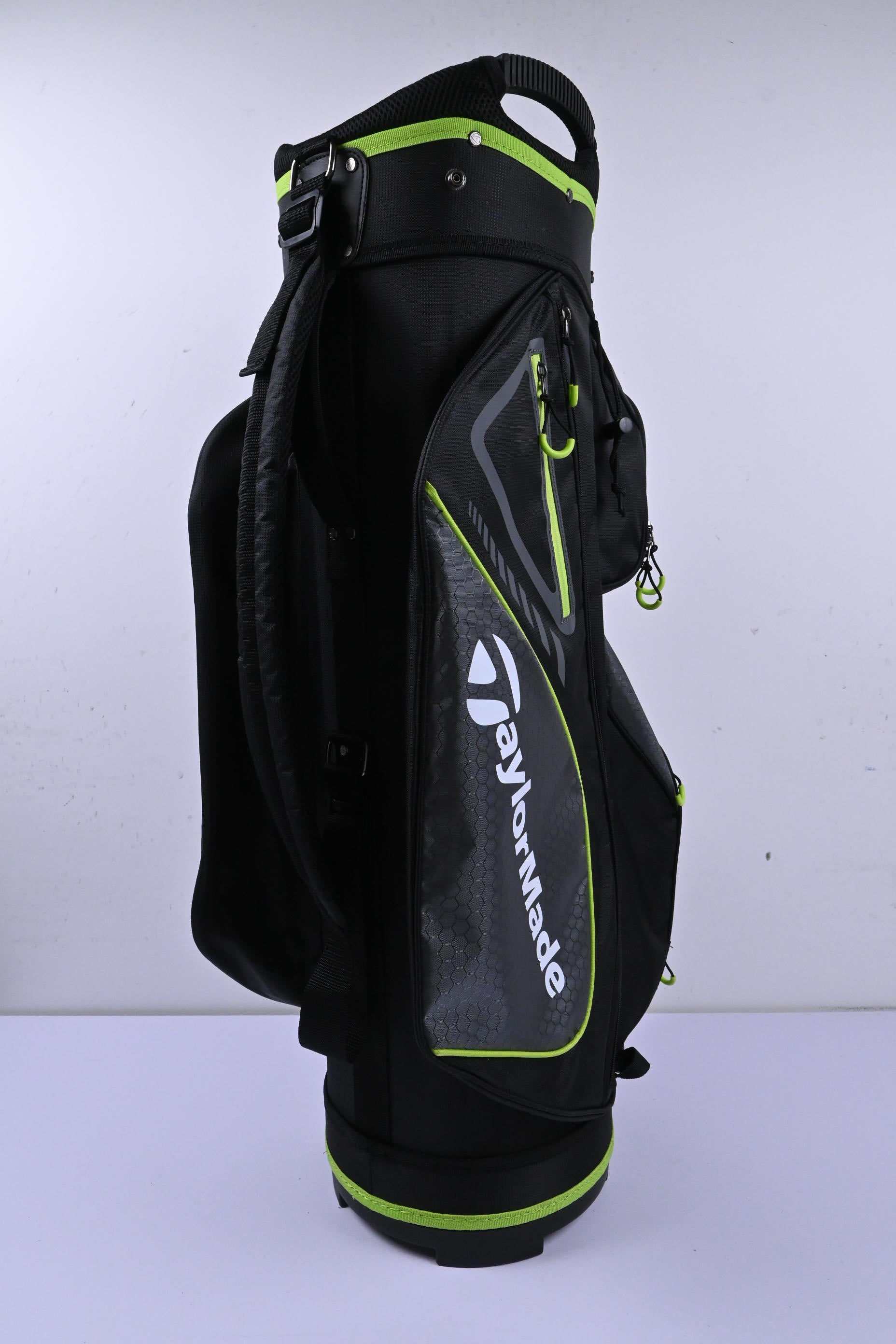 Taylormade Cart Bag / 14-Way Divider / Black, Grey & Green