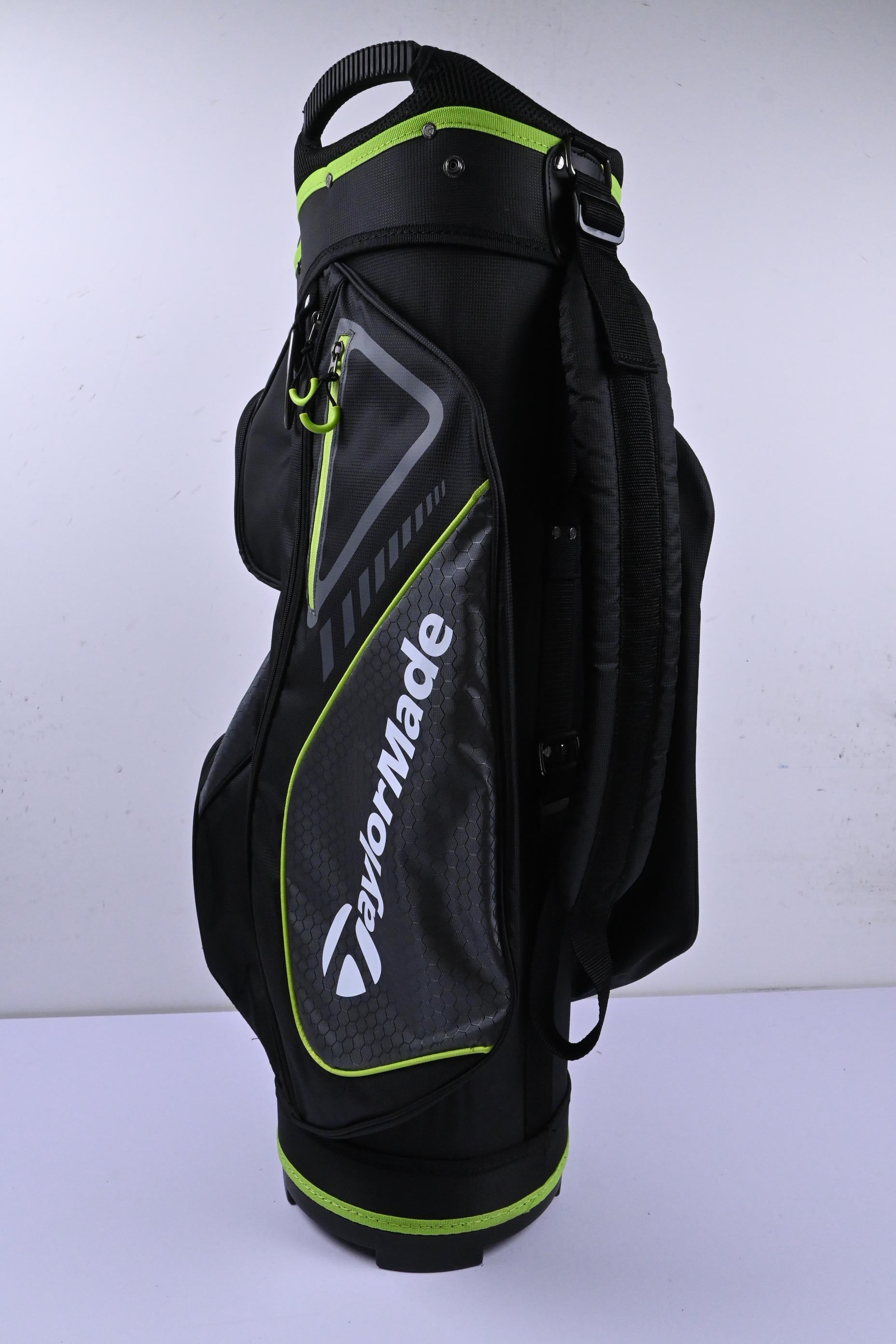Taylormade Cart Bag / 14-Way Divider / Black, Grey & Green