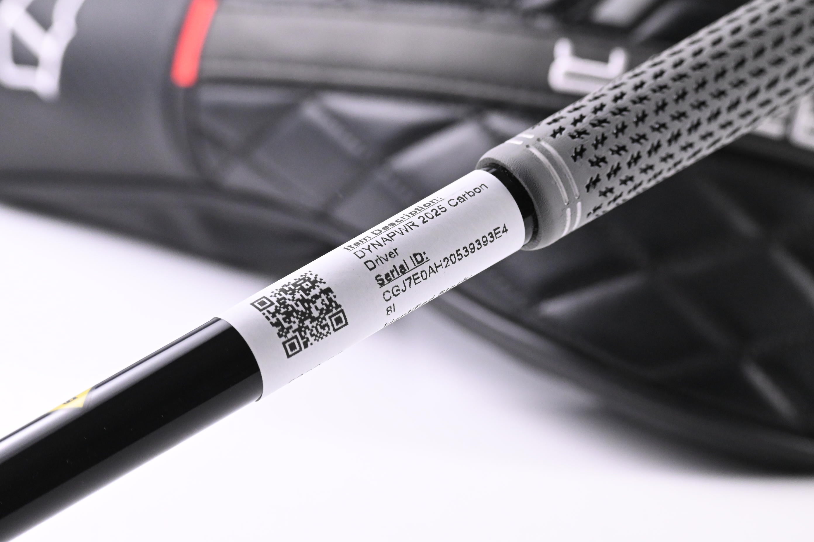 Wilson DYNAPWR 2025 Carbon Driver / 9 Degree / Stiff Flex HZRDUS Smoke Black RDX