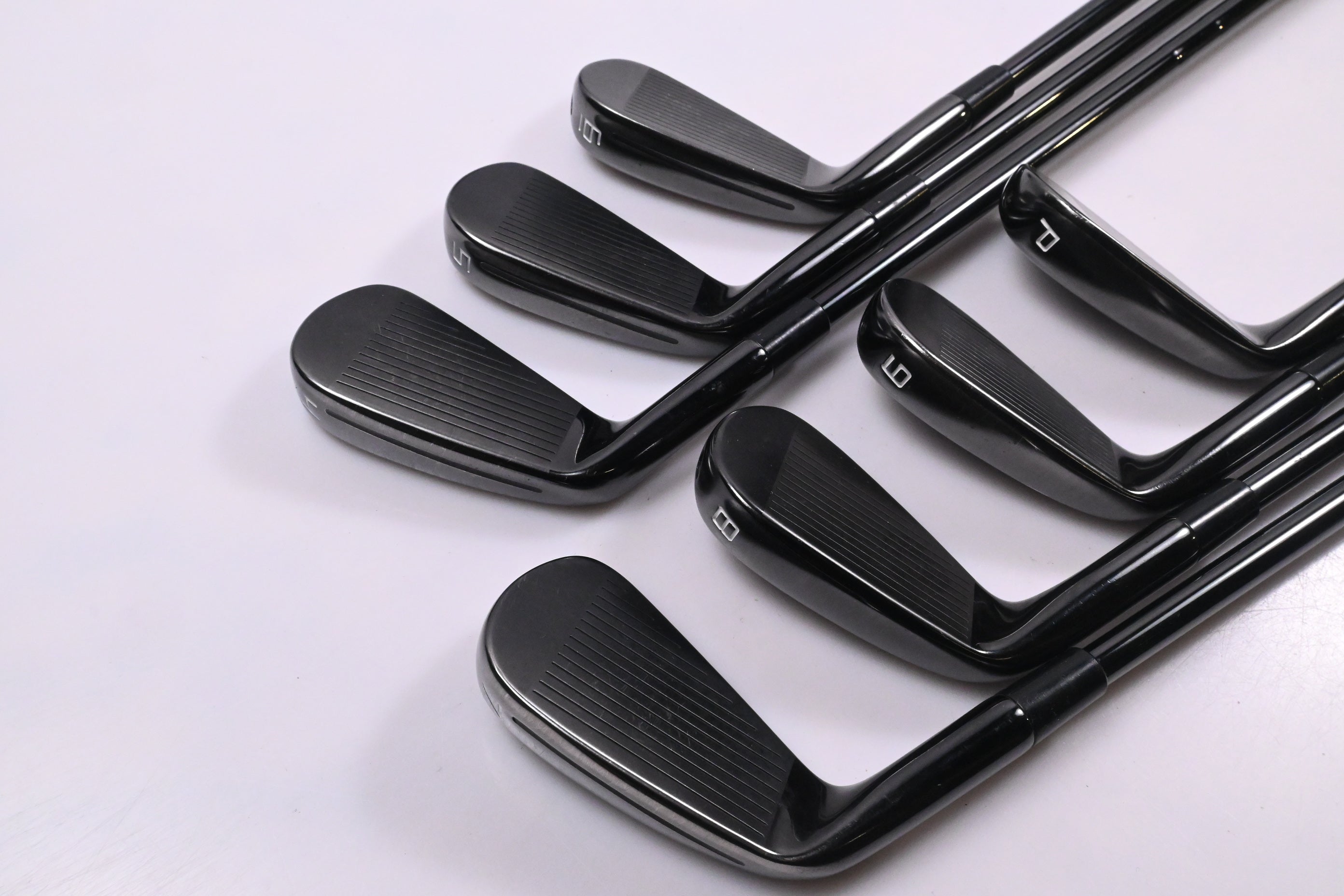 Taylormade P770 2023 Phantom Black Irons / 4-PW / Stiff Flex KBS Tour Shafts