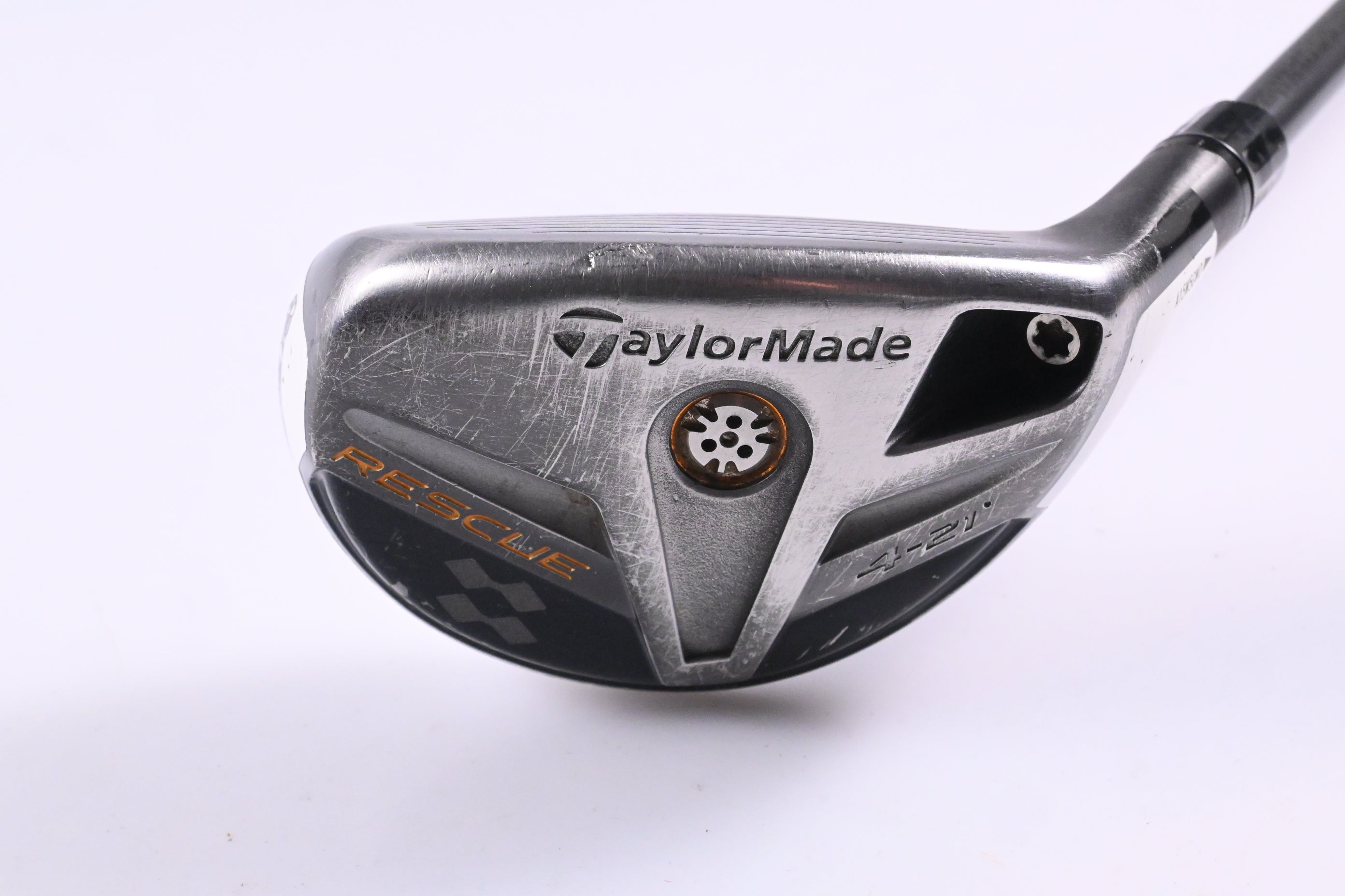 Taylormade Rescue 2011 #4 Hybrid / 21 Degree / Regular Flex Aldila RIP 65 Shaft
