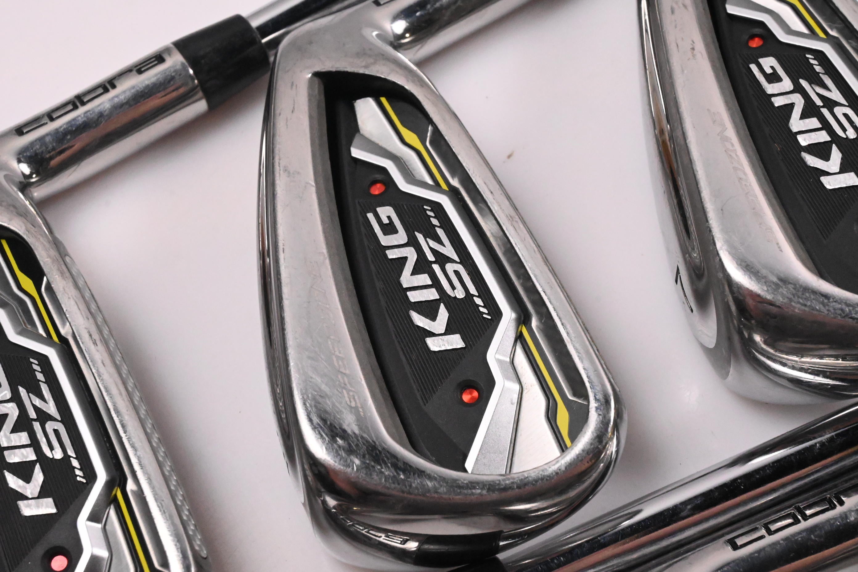 Cobra King Speedzone Irons / 5-PW / Regular Flex Cobra Shafts