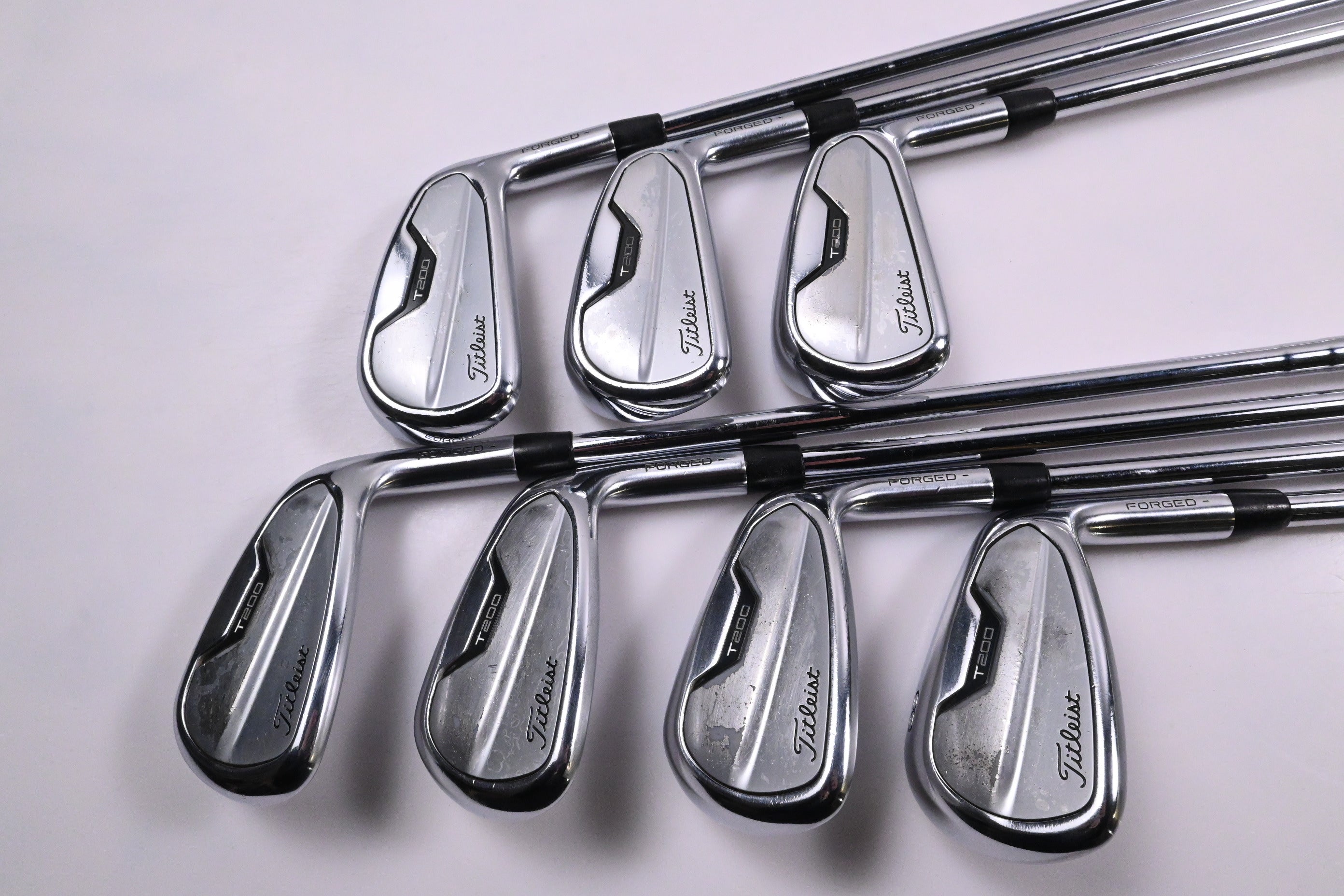 Titleist T200 2021 Irons / 5-PW+48° / Stiff Flex AMT Black S300 Shafts