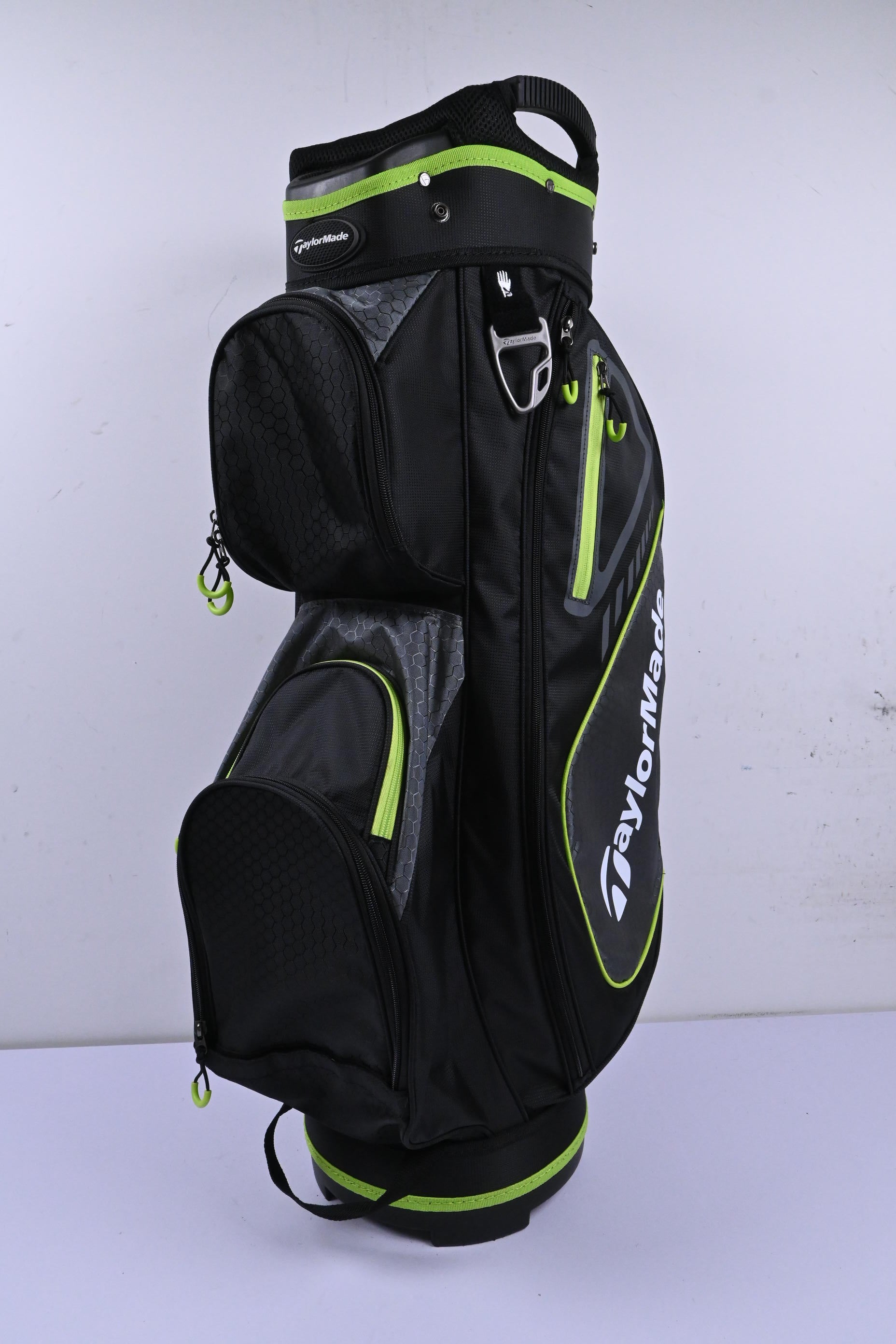 Taylormade Cart Bag / 14-Way Divider / Black, Grey & Green