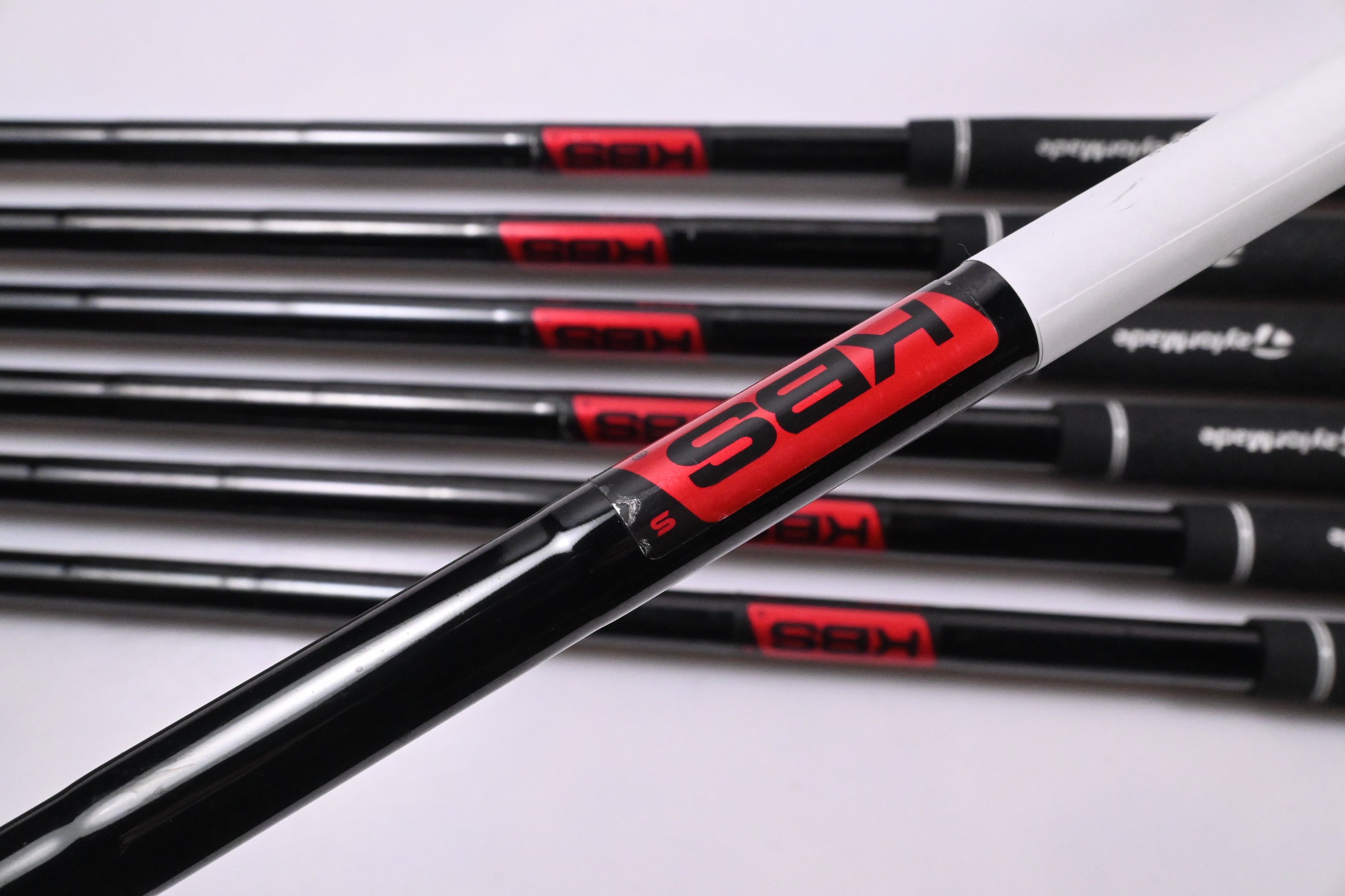 Taylormade P770 2023 Phantom Black Irons / 4-PW / Stiff Flex KBS Tour Shafts
