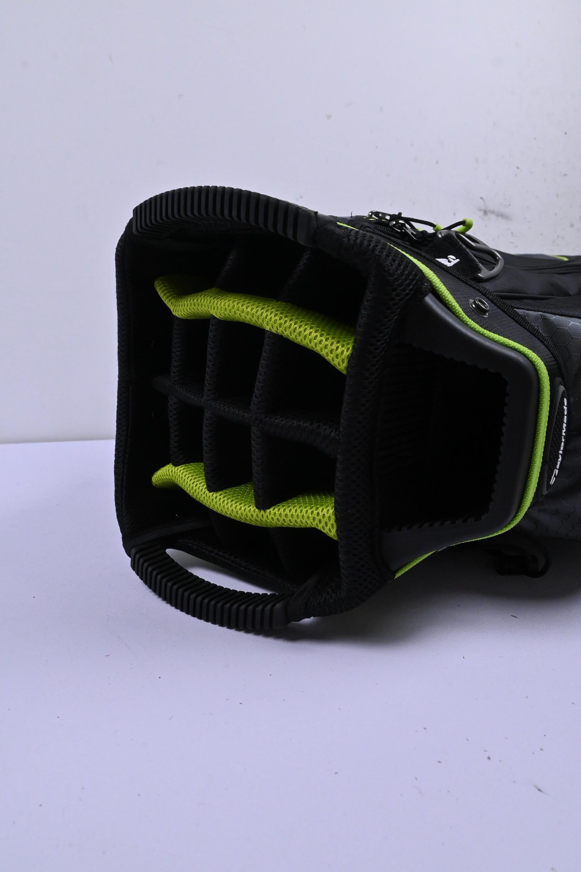 Taylormade Cart Bag / 14-Way Divider / Black, Grey & Green