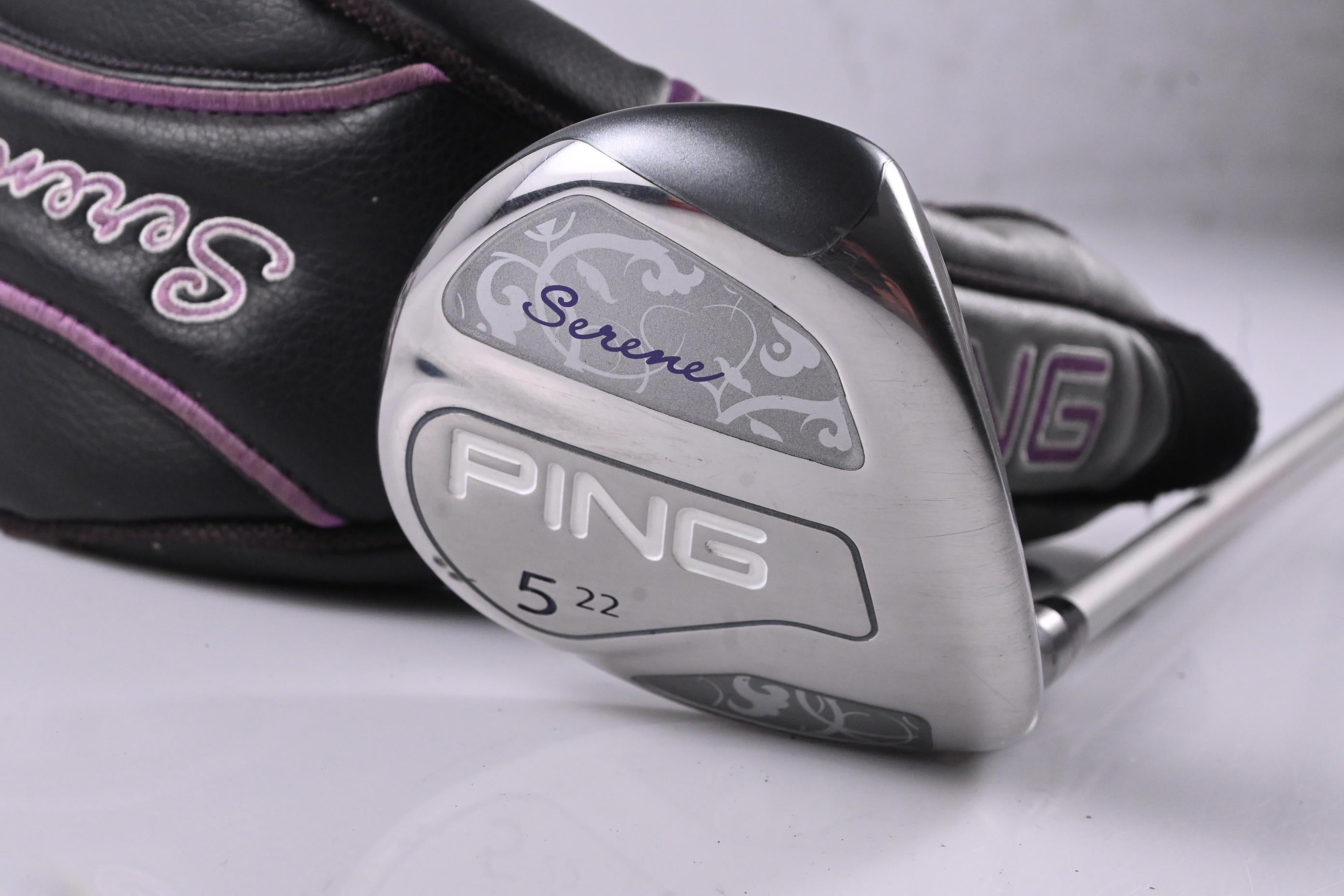 Ladies Ping Serene #5 Wood / 22 Degree / Ladies Flex Ping ULT 210 Shaft