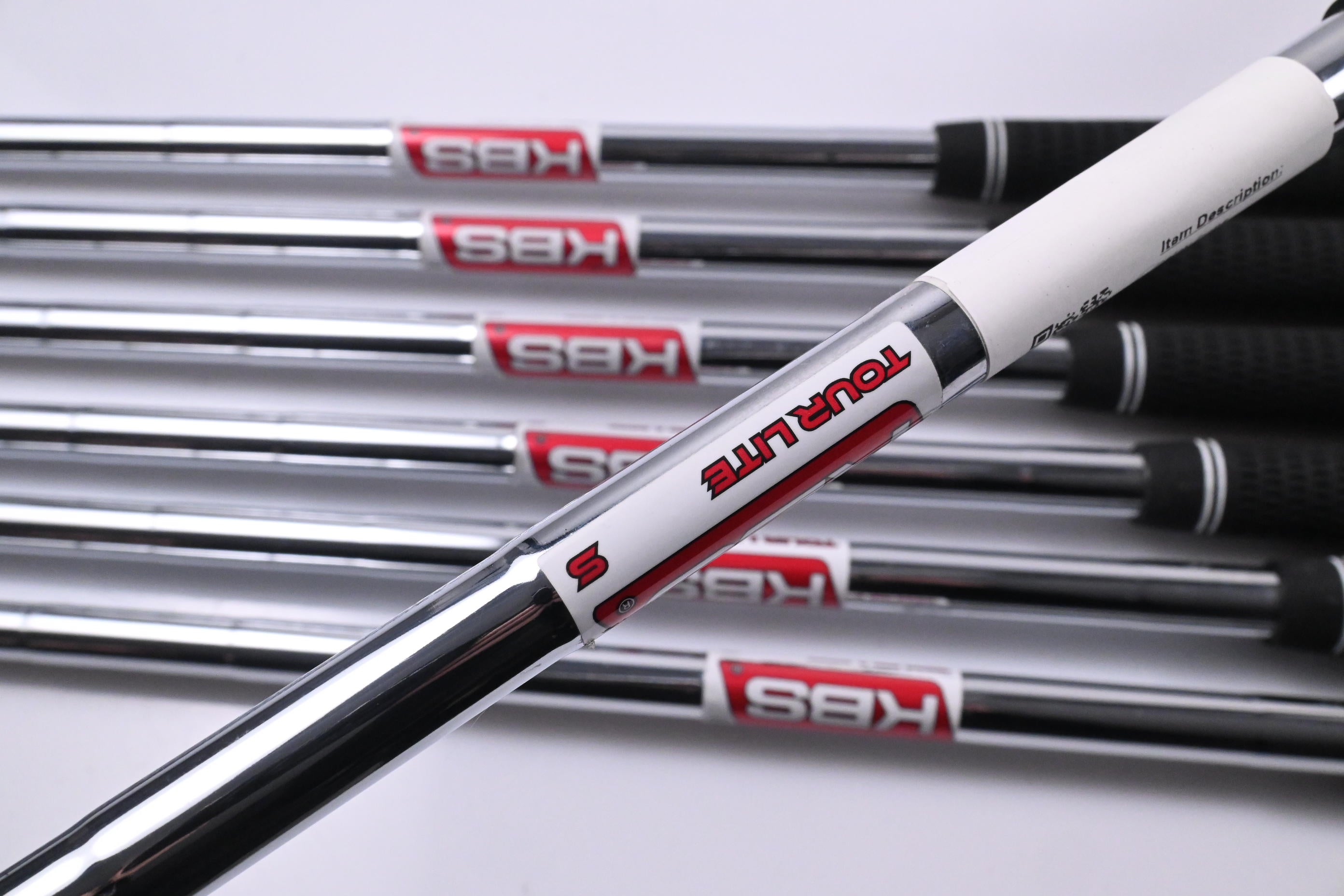 Caley 01 Irons / 4-PW / Stiff Flex KBS Tour Lite Shafts