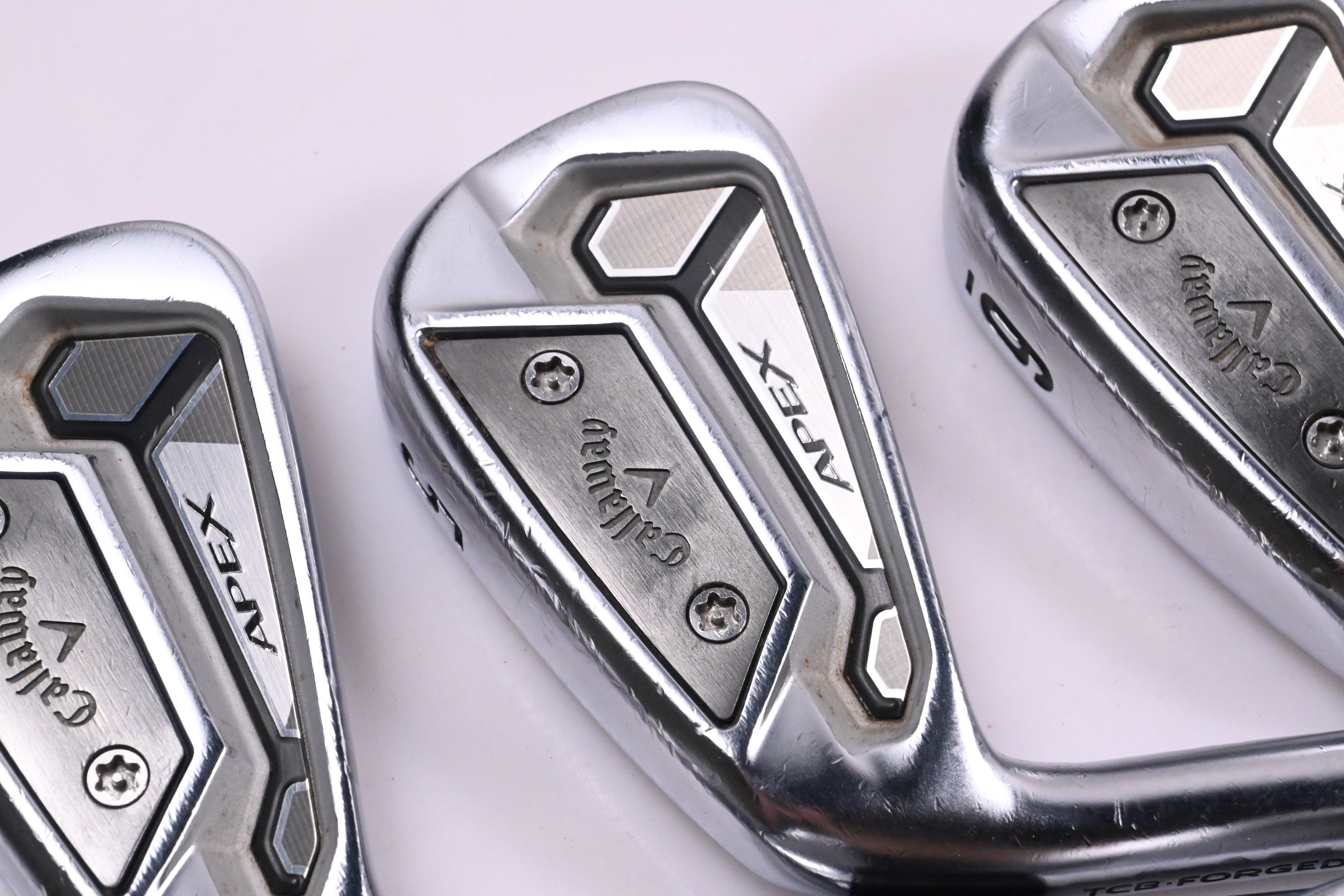 Left Hand Callaway Apex MB/TCB 21 Combo Irons / 4-PW / X-Flex Project X PXi