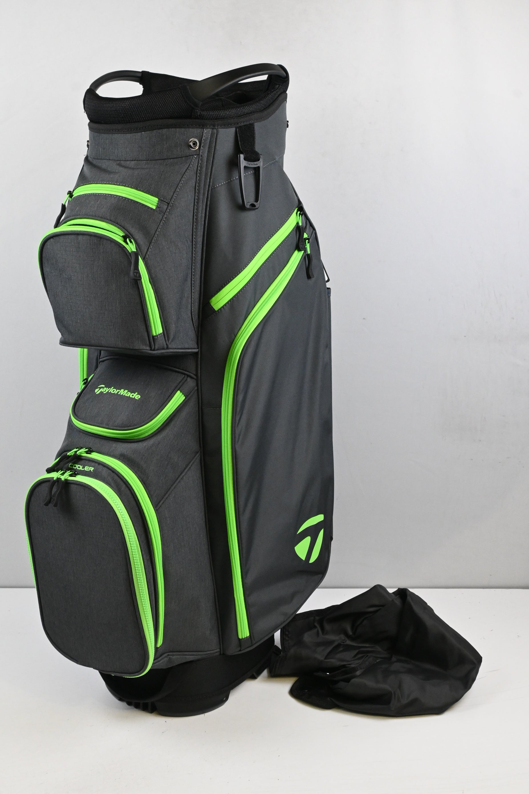 Taylormade Cart Lite Cart Bag / 14-Way Divider / Grey, Green