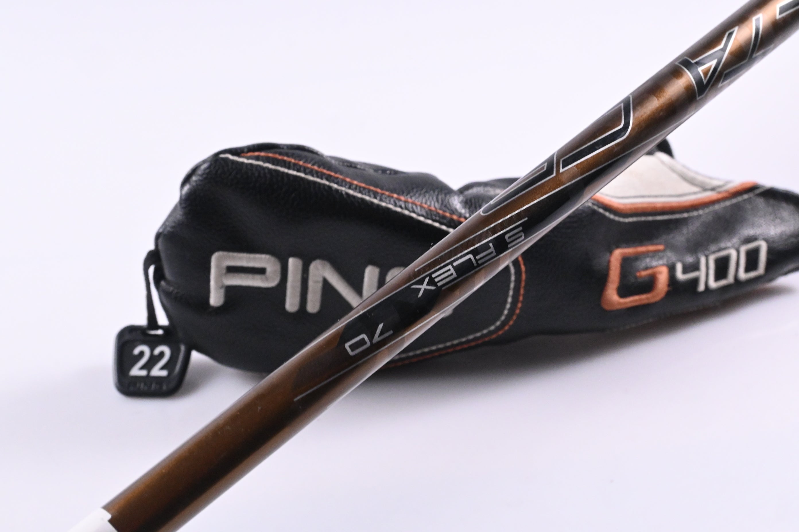 Ping G400 #4 Hybrid / 22 Degree / Stiff Flex Ping Alta CB 70 Shaft