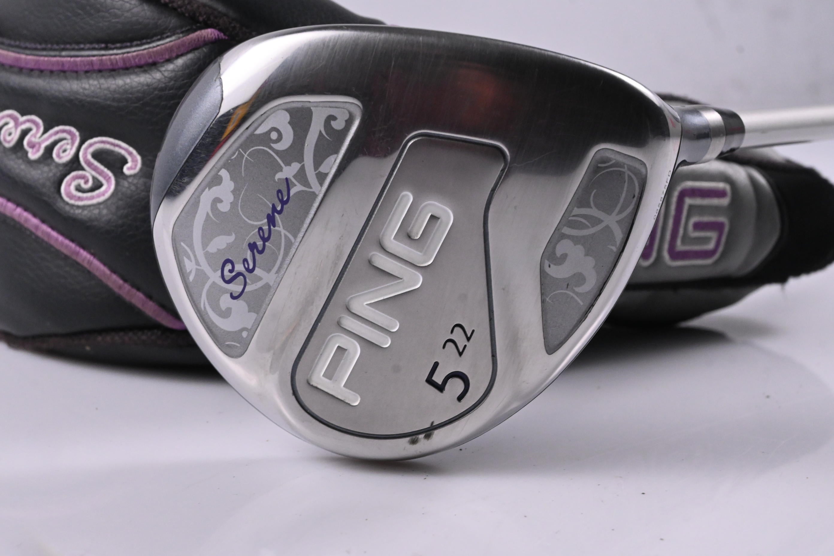 Ladies Ping Serene #5 Wood / 22 Degree / Ladies Flex Ping ULT 210 Shaft