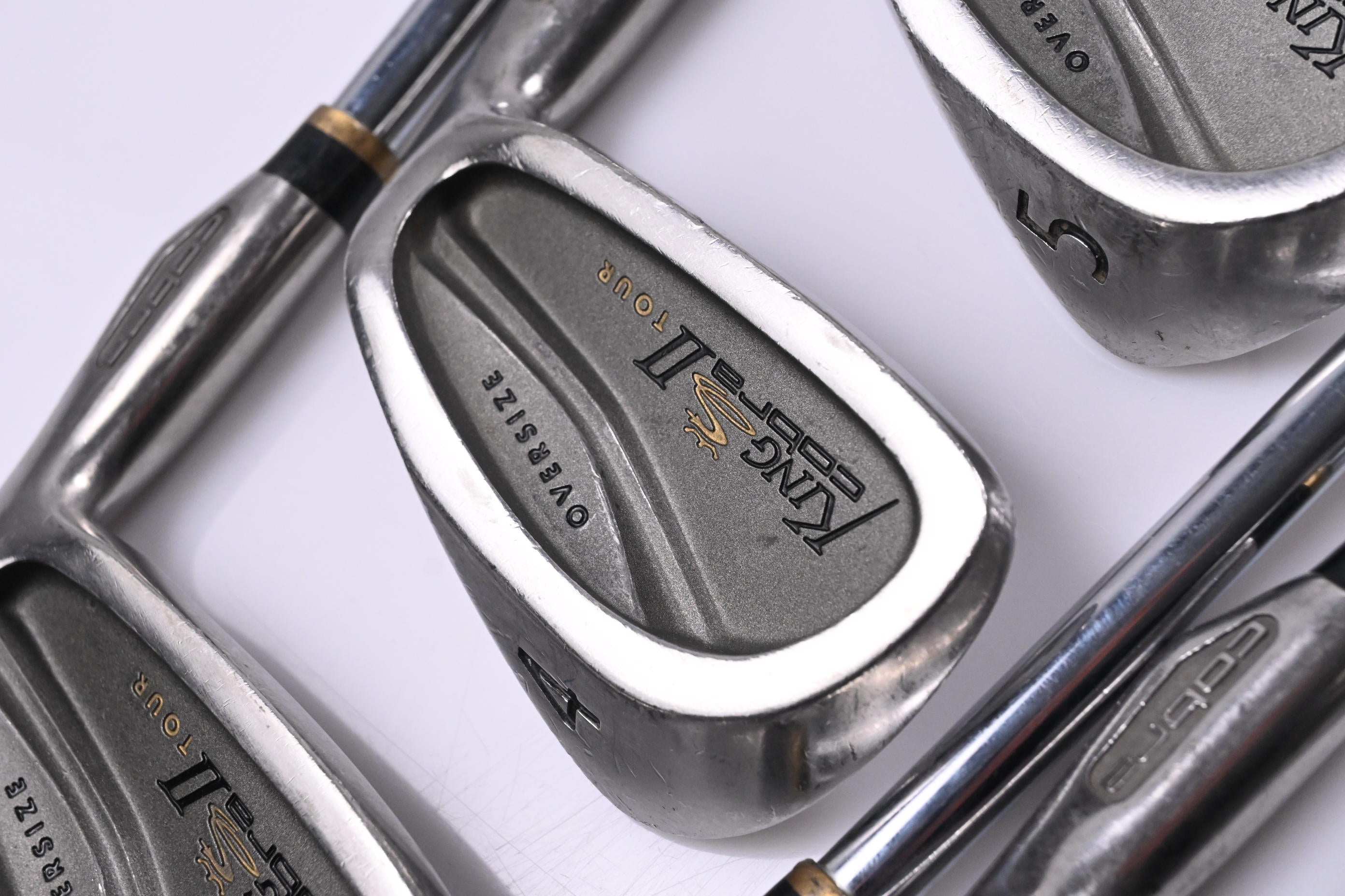 King Cobra Oversize II Tour Irons / 3-PW / Stiff Flex Dynamic Gold S300U Shafts