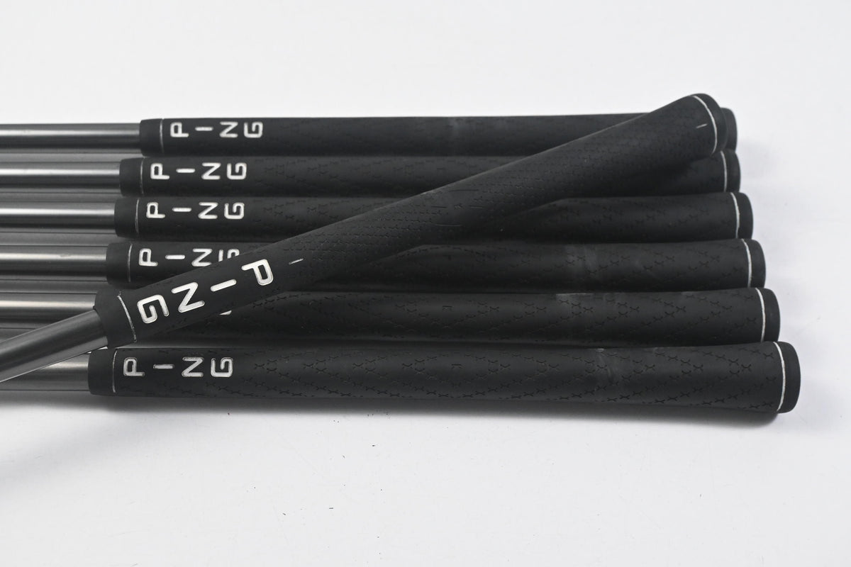 Ping G2 Irons / 5-PW+SW / Green Dot / Regular Flex Ping TFC 100 Shafts