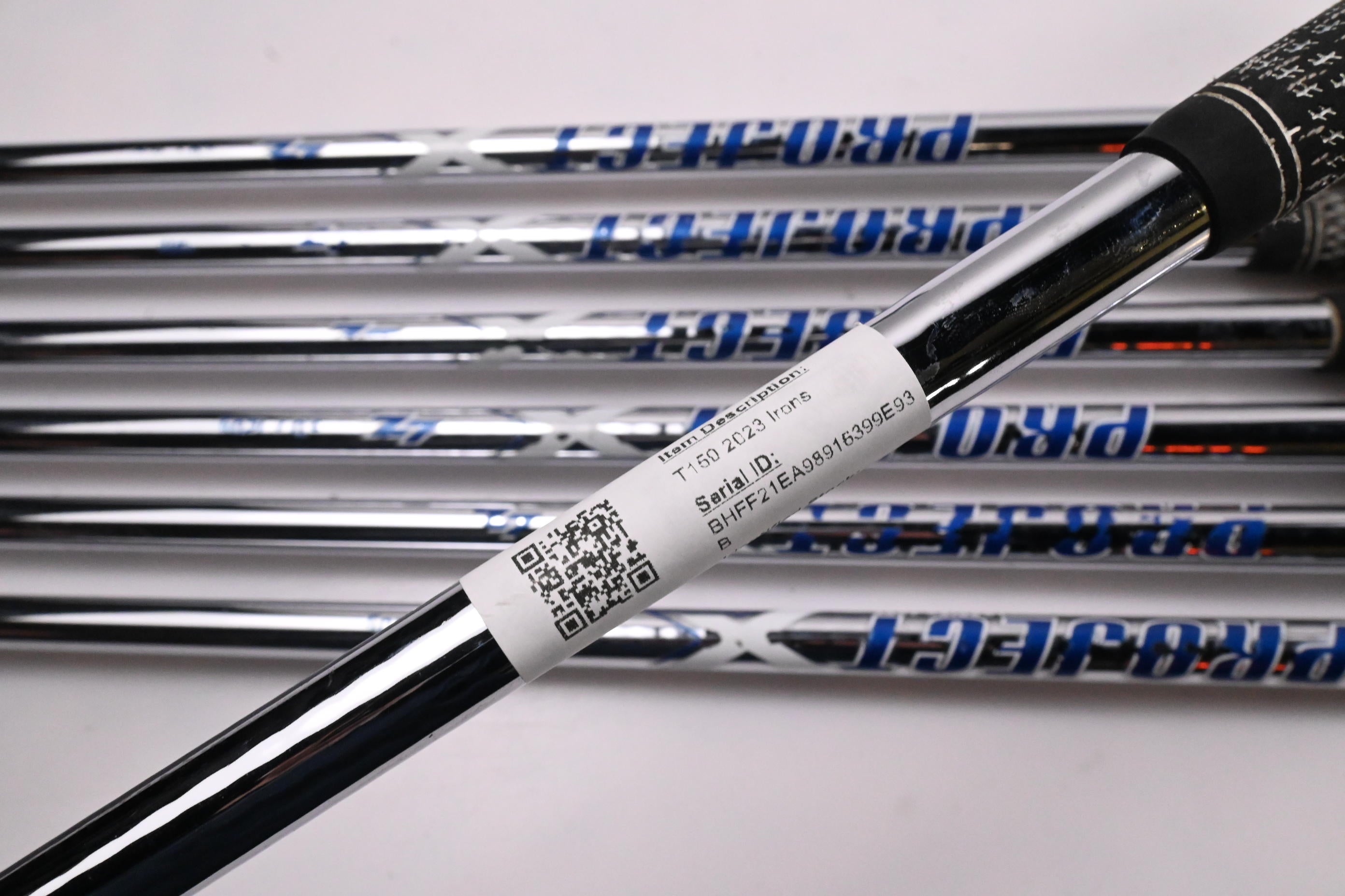 Titleist T150 2023 Irons / 4-PW / Stiff Flex Project X LZ 120 Shafts