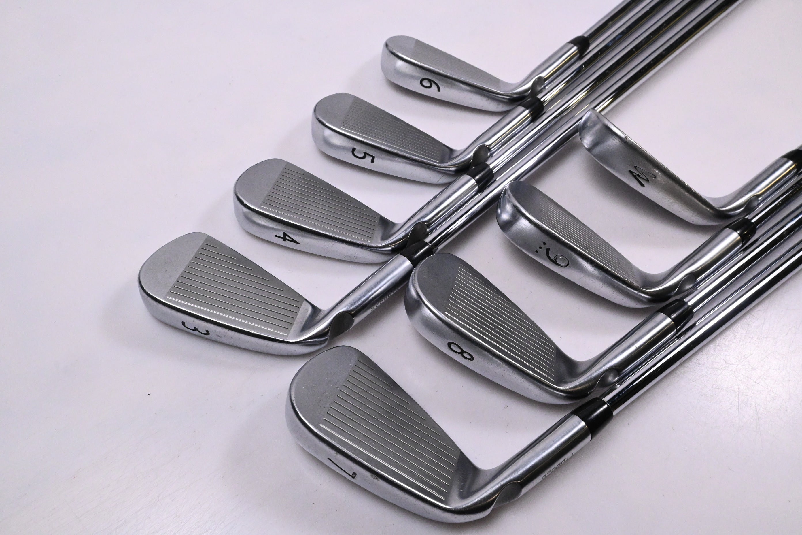 Ping S55 Irons / 3-PW / Blue Dot / Regular Flex Project X Shafts