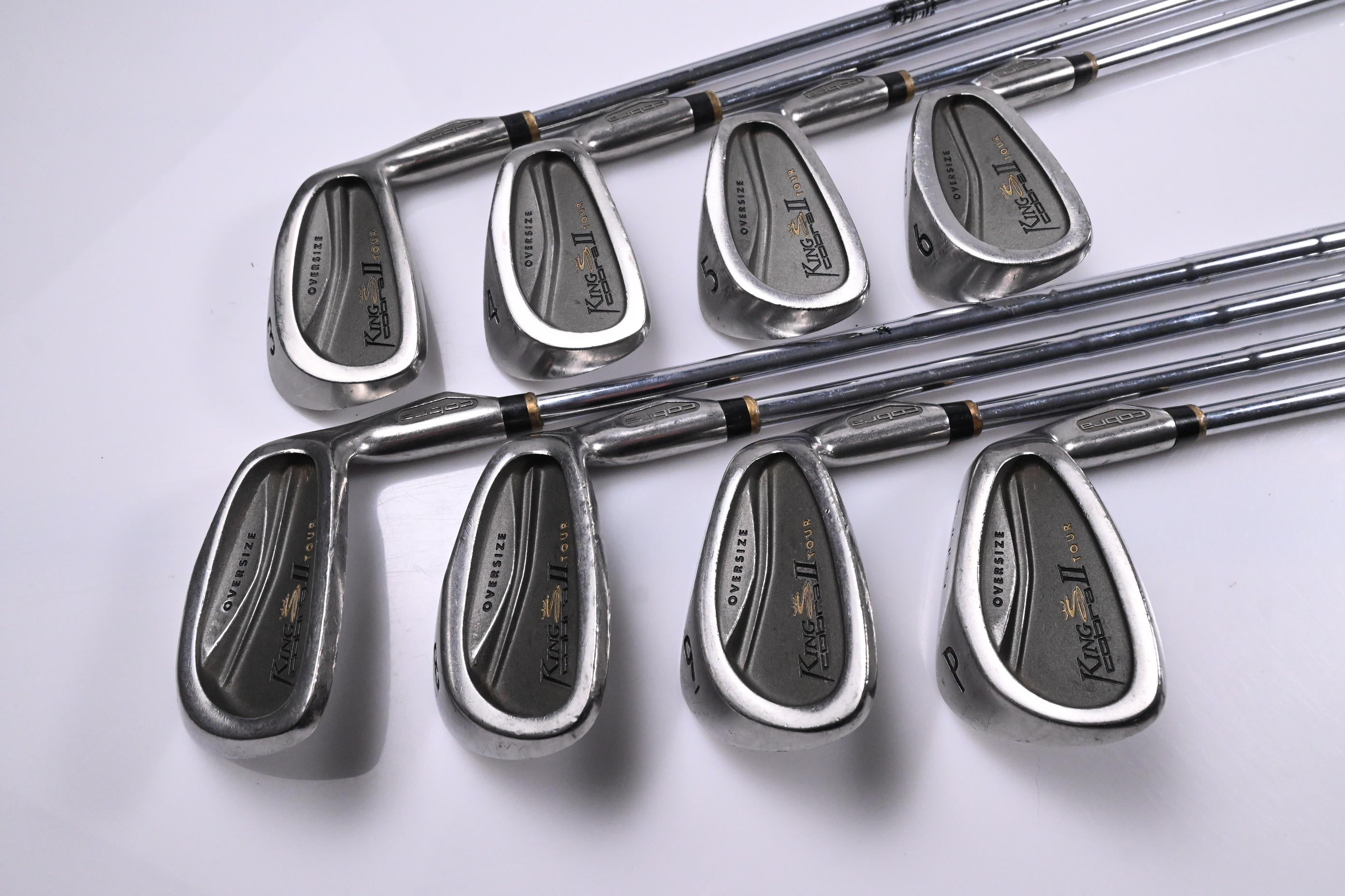 King Cobra Oversize II Tour Irons / 3-PW / Stiff Flex Dynamic Gold S300U Shafts