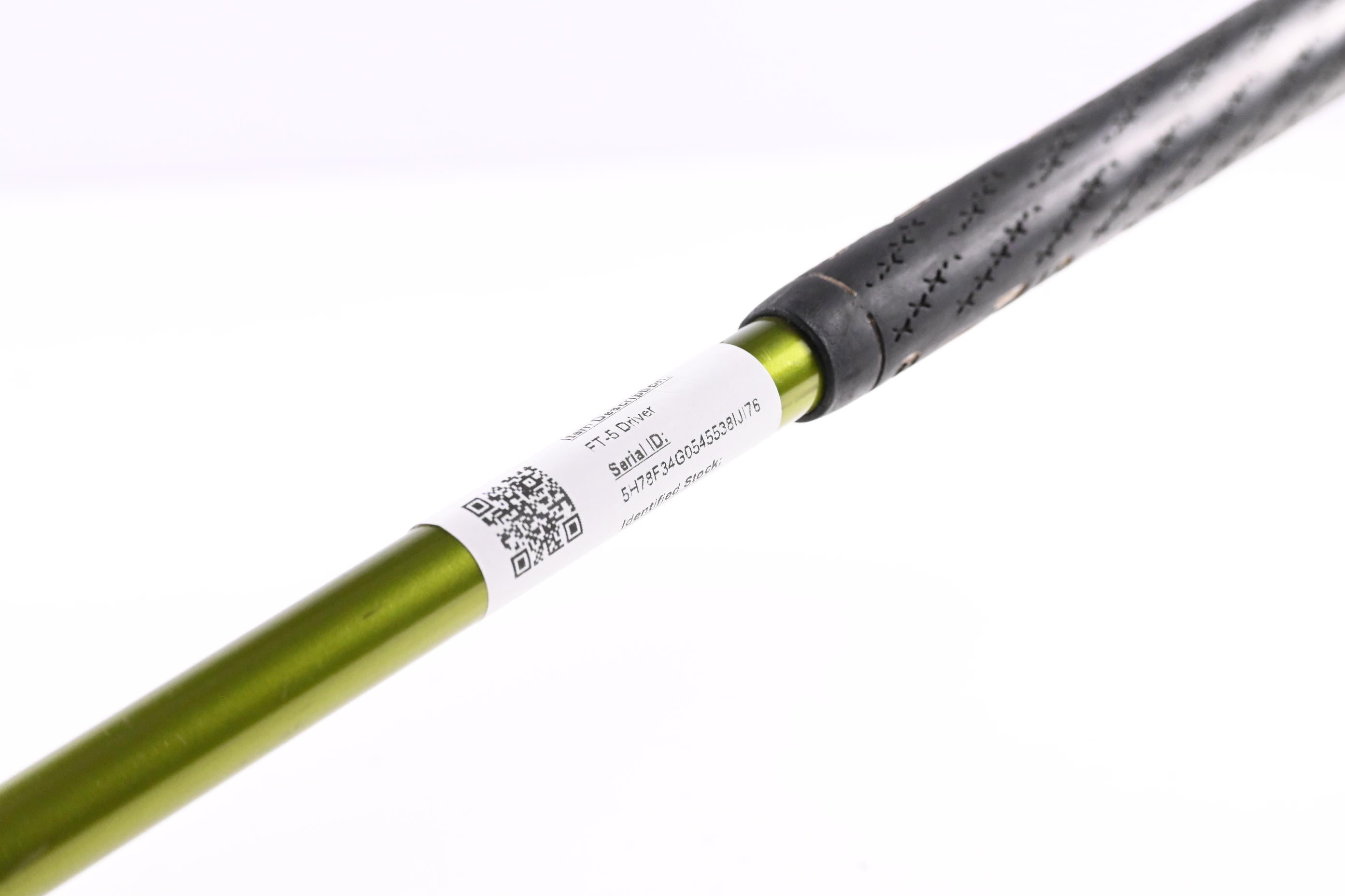 Left Hand Callaway FT-5 Driver / 9.5 Degree / Stiff Flex Aldila NV Green 65