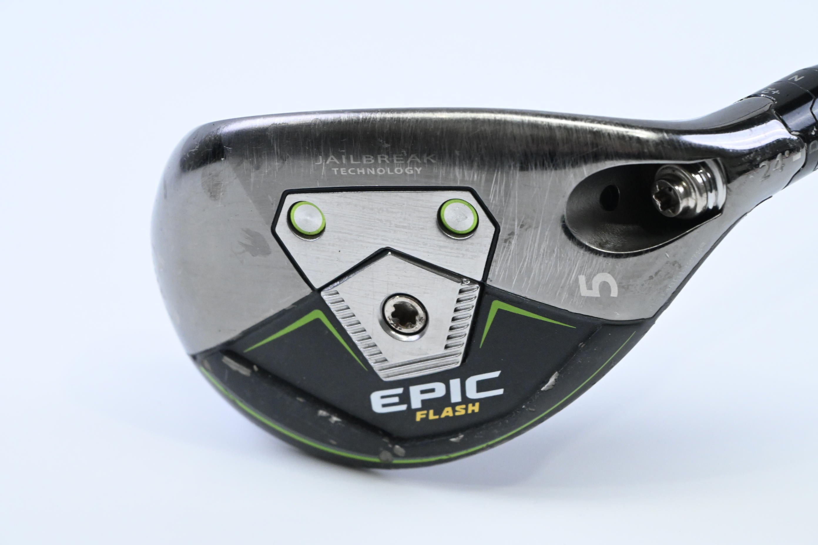 Callaway Epic Flash #5 Hybrid / 24 Degree / Senior Flex Aldila Synergy Shaft
