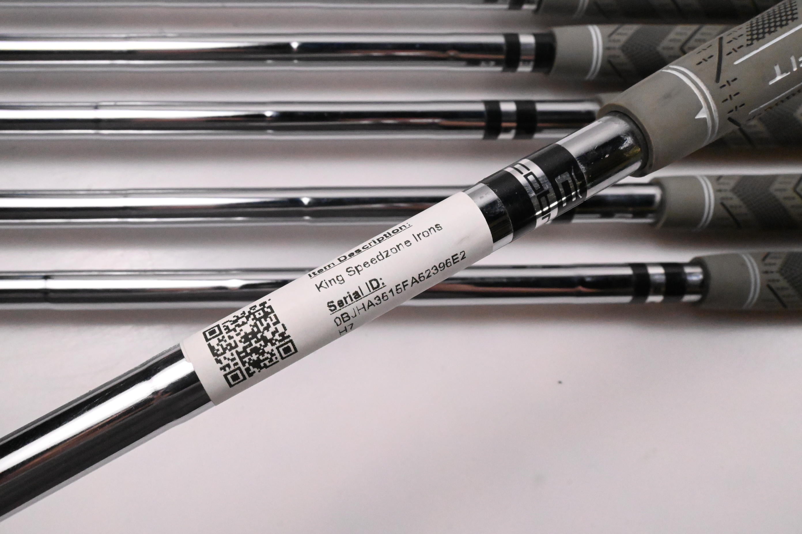 Cobra King Speedzone Irons / 5-PW / Regular Flex Cobra Shafts