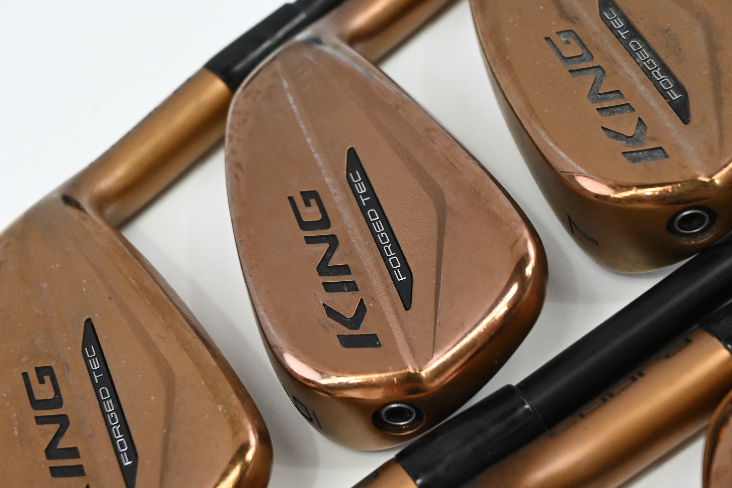 Cobra King Forged Tec Copper Irons / 5-PW+GW / Regular Flex KBS PGI 75 Shafts