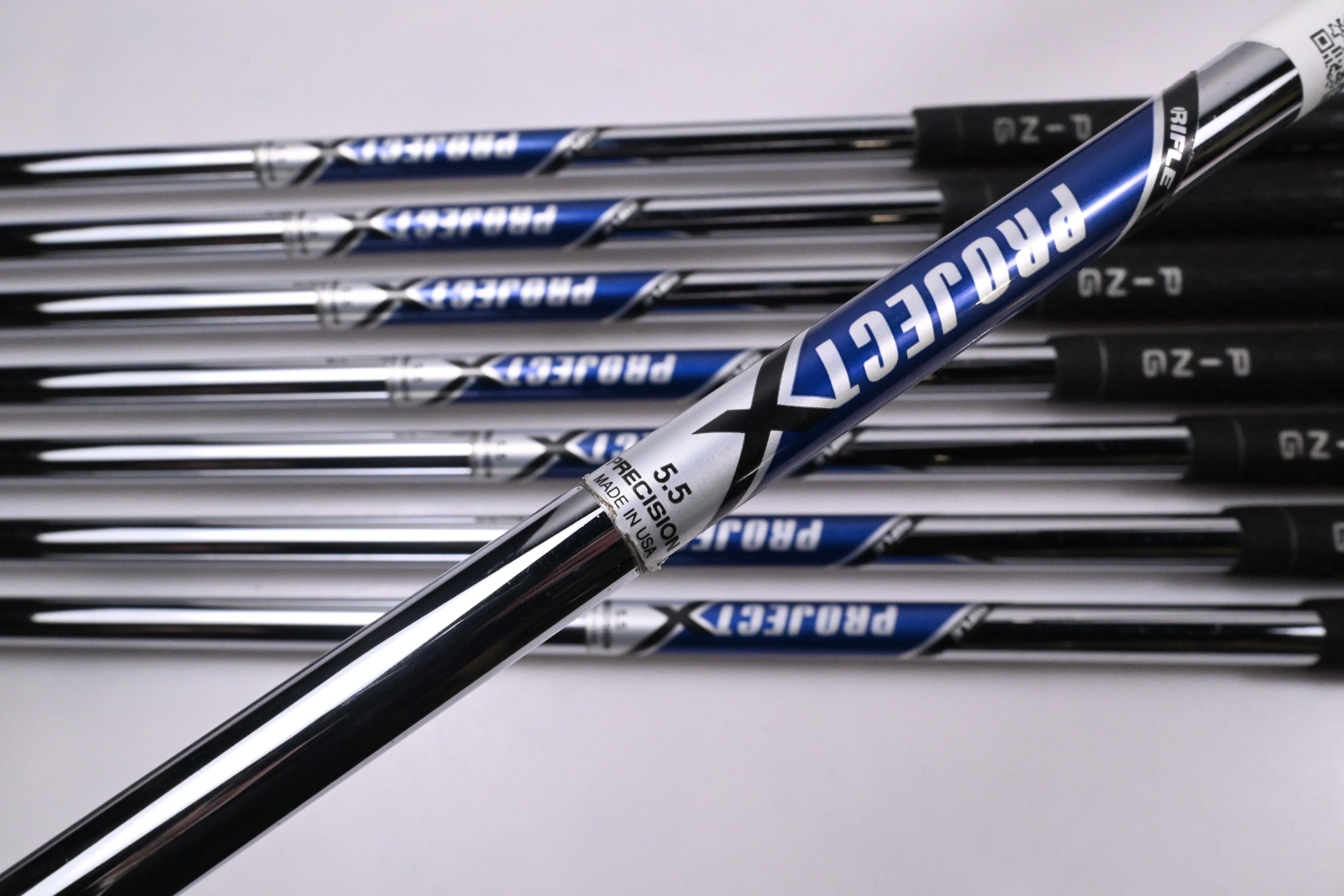Ping S55 Irons / 3-PW / Blue Dot / Regular Flex Project X Shafts