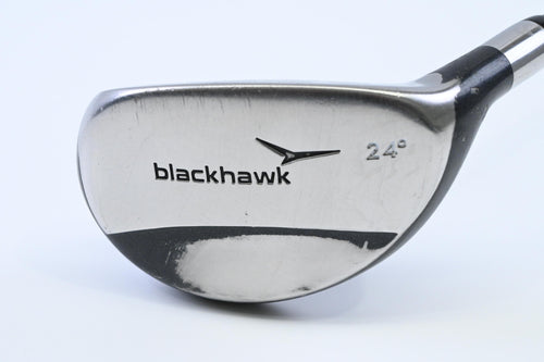 MD Golf Blackhawk #4 Hybrid / 24 Degree / Regular Flex UST Blackhawk Shaft