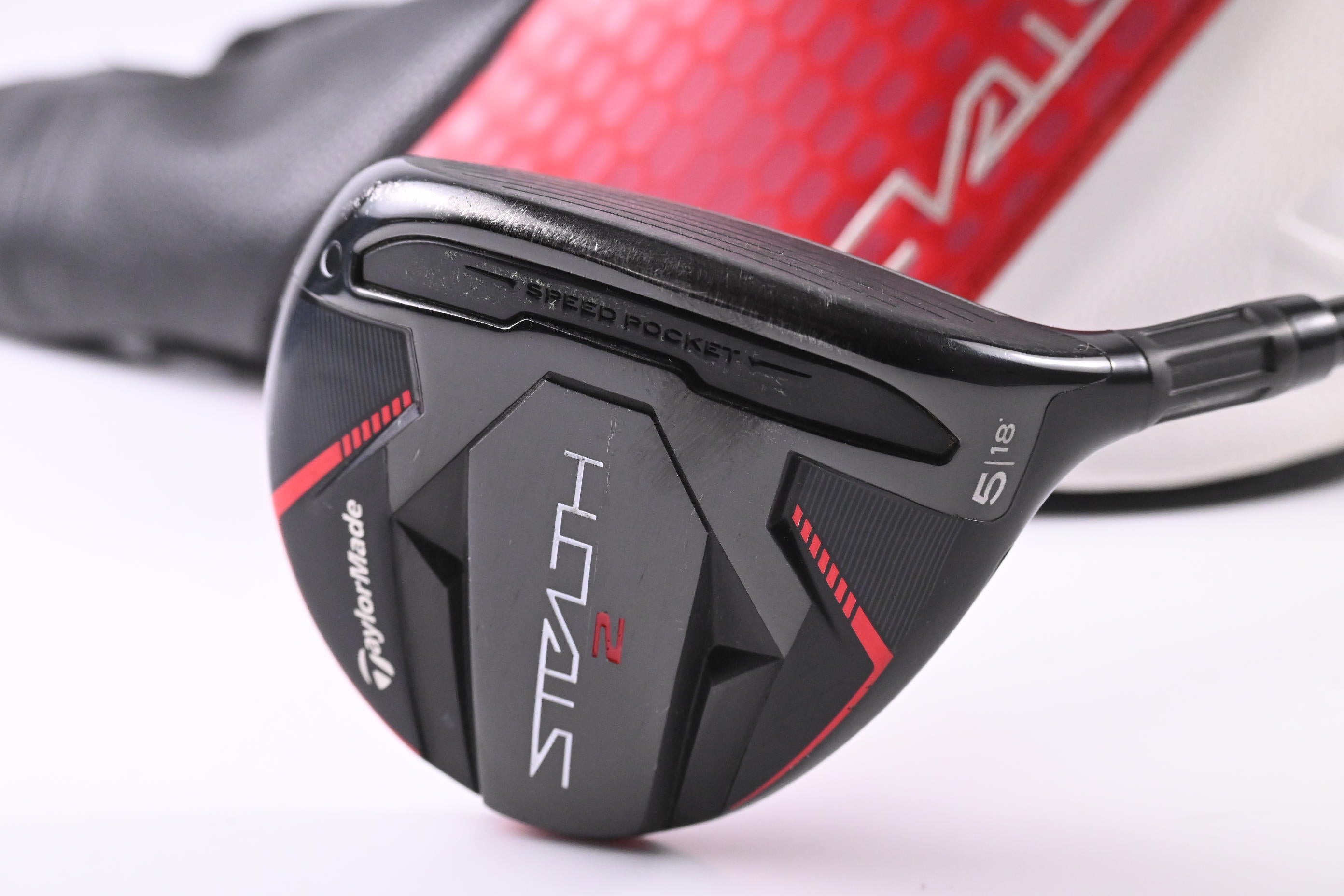 Taylormade Stealth 2 #5 Wood / 18 Degree / Regular Flex Fujikura Ventus TR Red 5