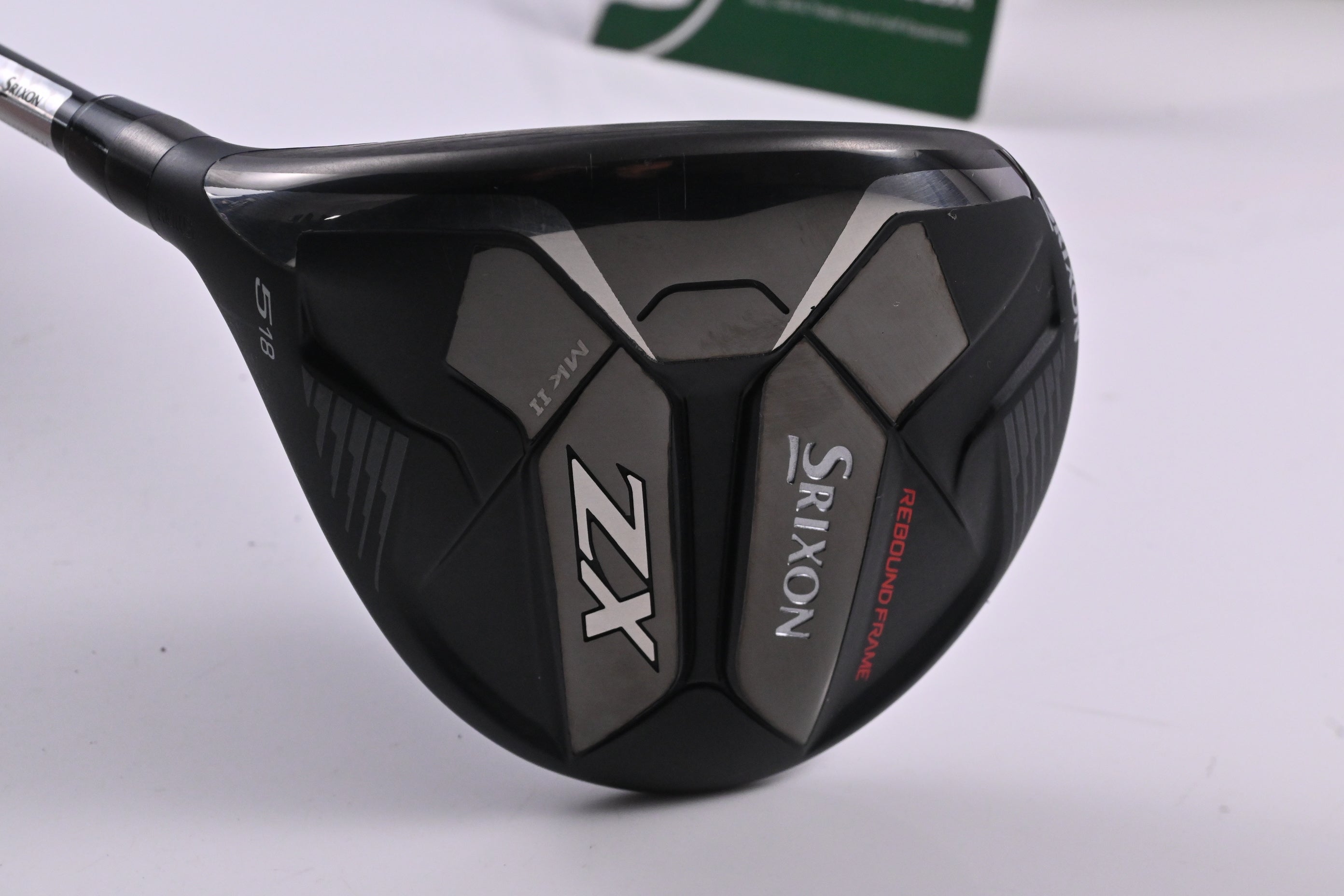 Left Hand Srixon ZX Mk II 2023 #5 Wood / 18 Degree / Regular Flex HZRDUS Smoke