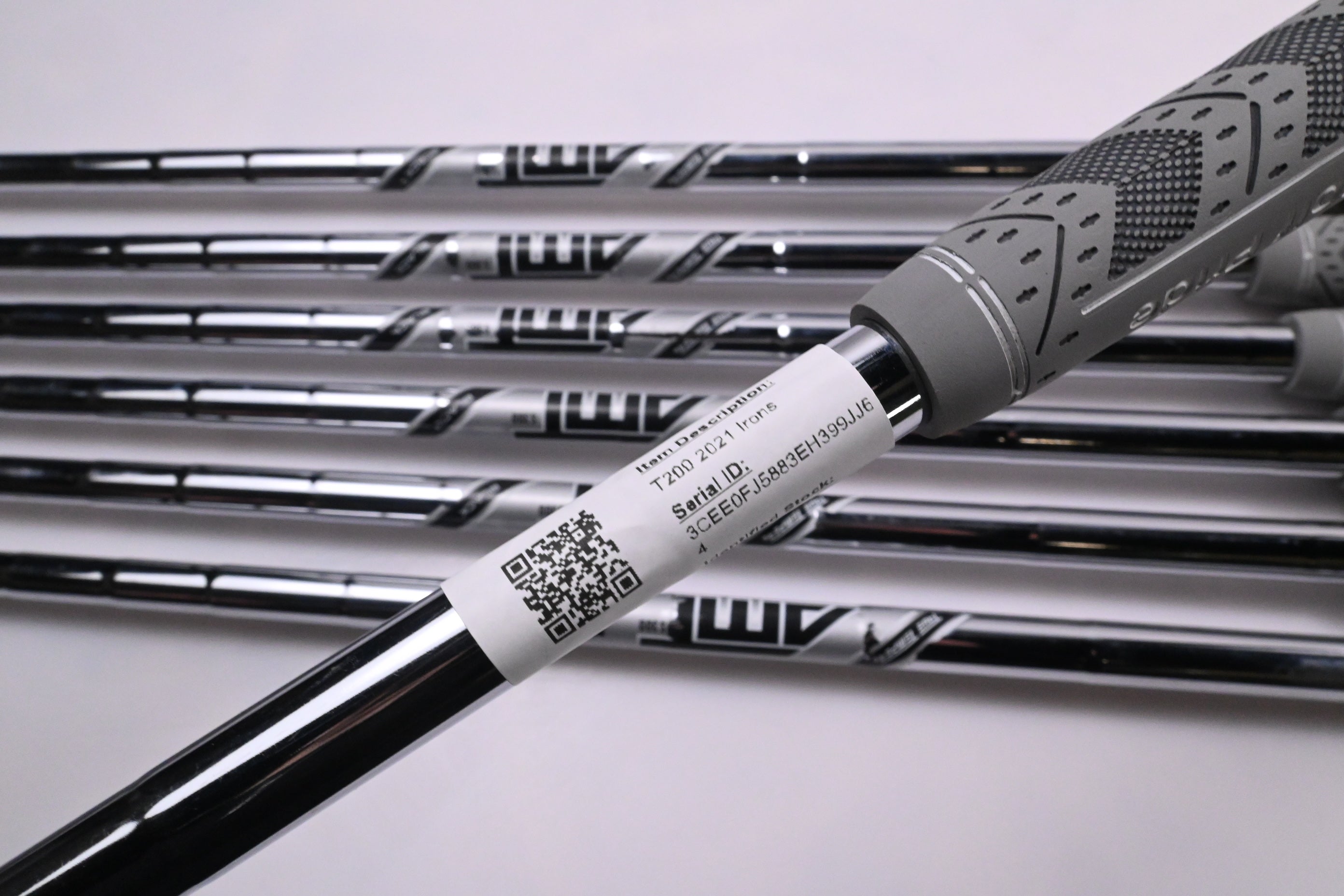 Titleist T200 2021 Irons / 5-PW+48° / Stiff Flex AMT Black S300 Shafts