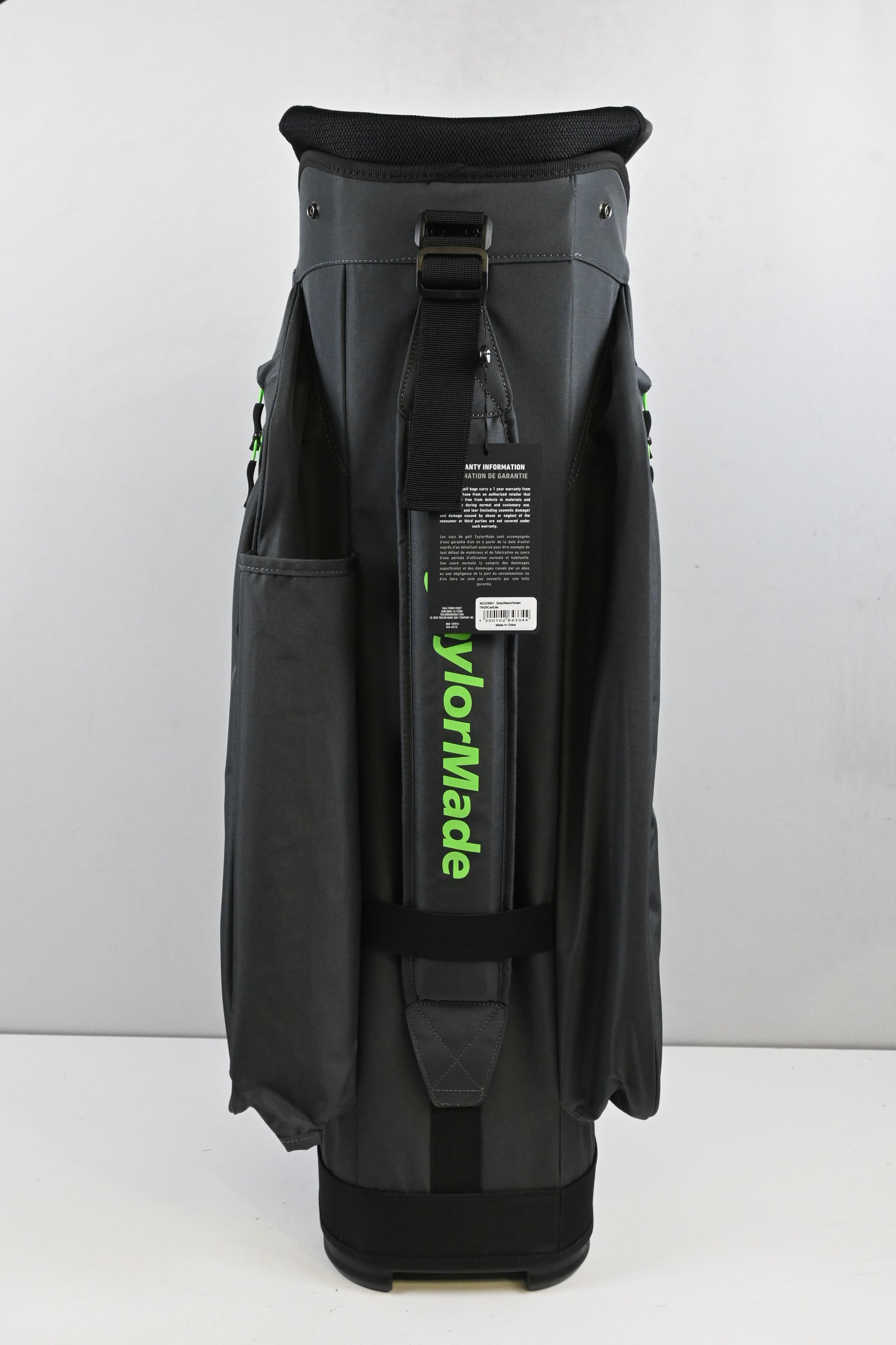 Taylormade Cart Lite Cart Bag / 14-Way Divider / Grey, Green