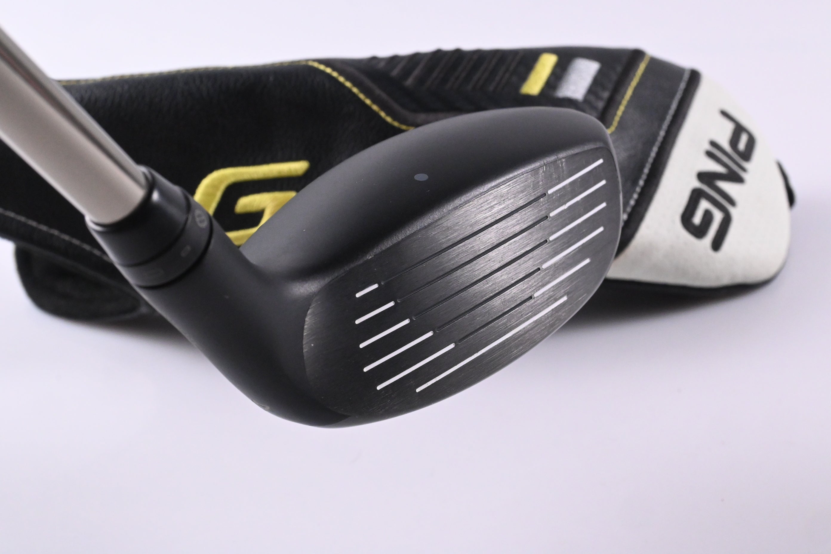 Left Hand Ping G430 #4 Hybrid / 22 Degree / Stiff Flex Ping 2.0 Tour Chrome 85