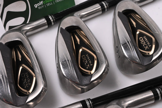 XXIO Prime Irons / 7-PW+AW+SW / Regular Flex XXIO SP-1100 47 Shafts