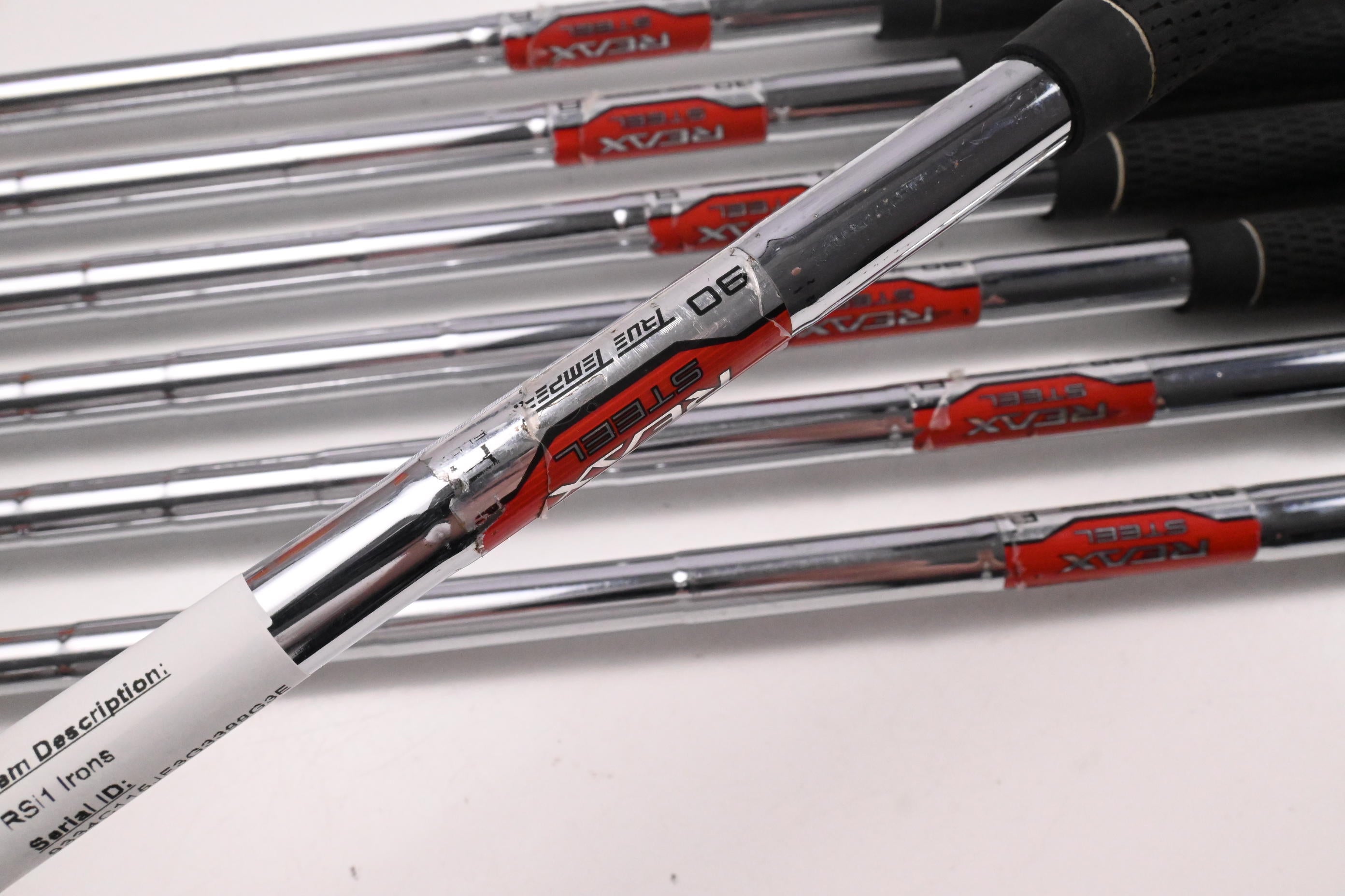 Taylormade RSi1 Irons / 4-PW / Regular Flex REAX Steel 90 Shafts