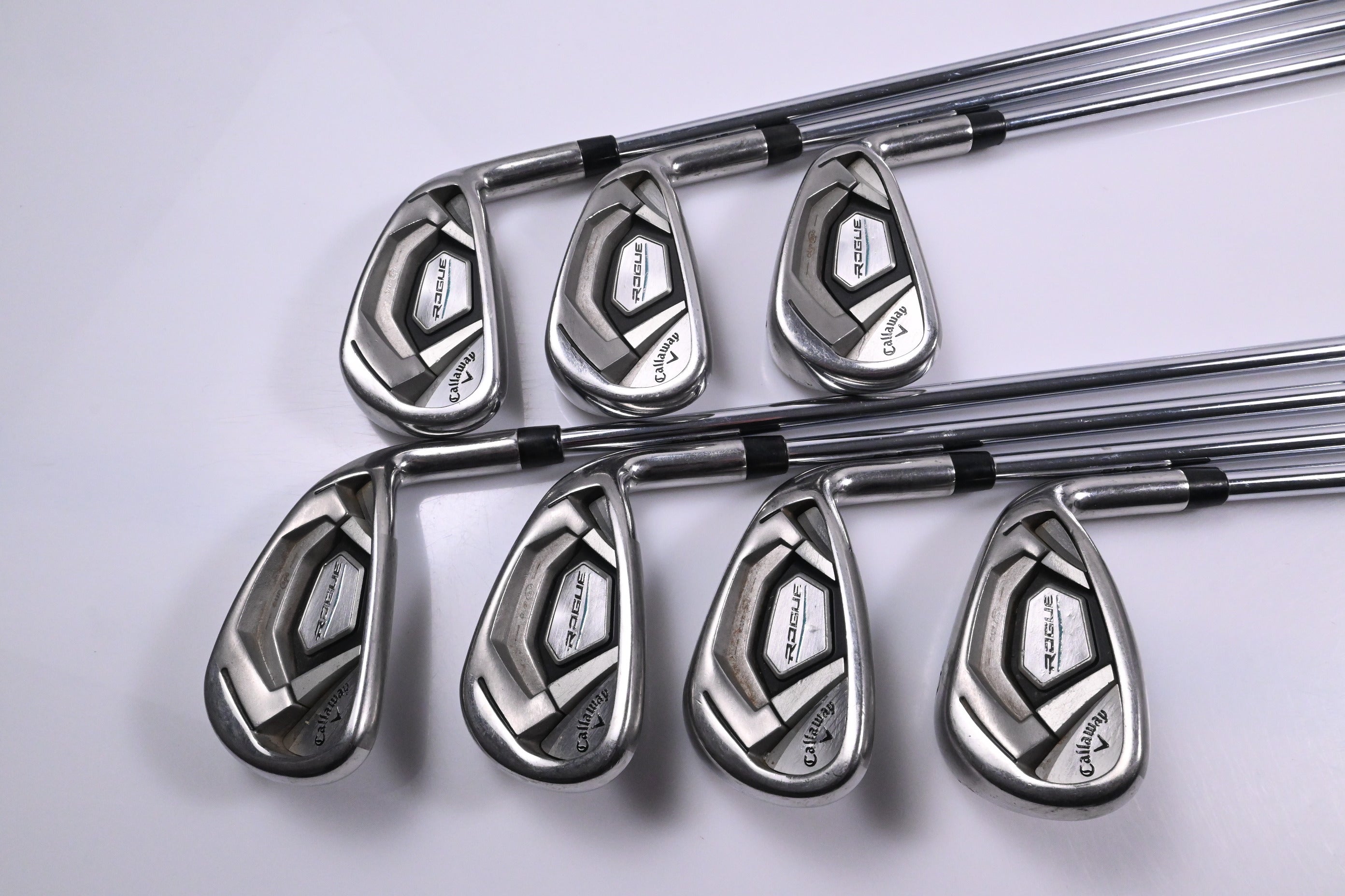 Callaway Rogue Irons / 4-PW / Regular Flex XP 95 R300 Shafts