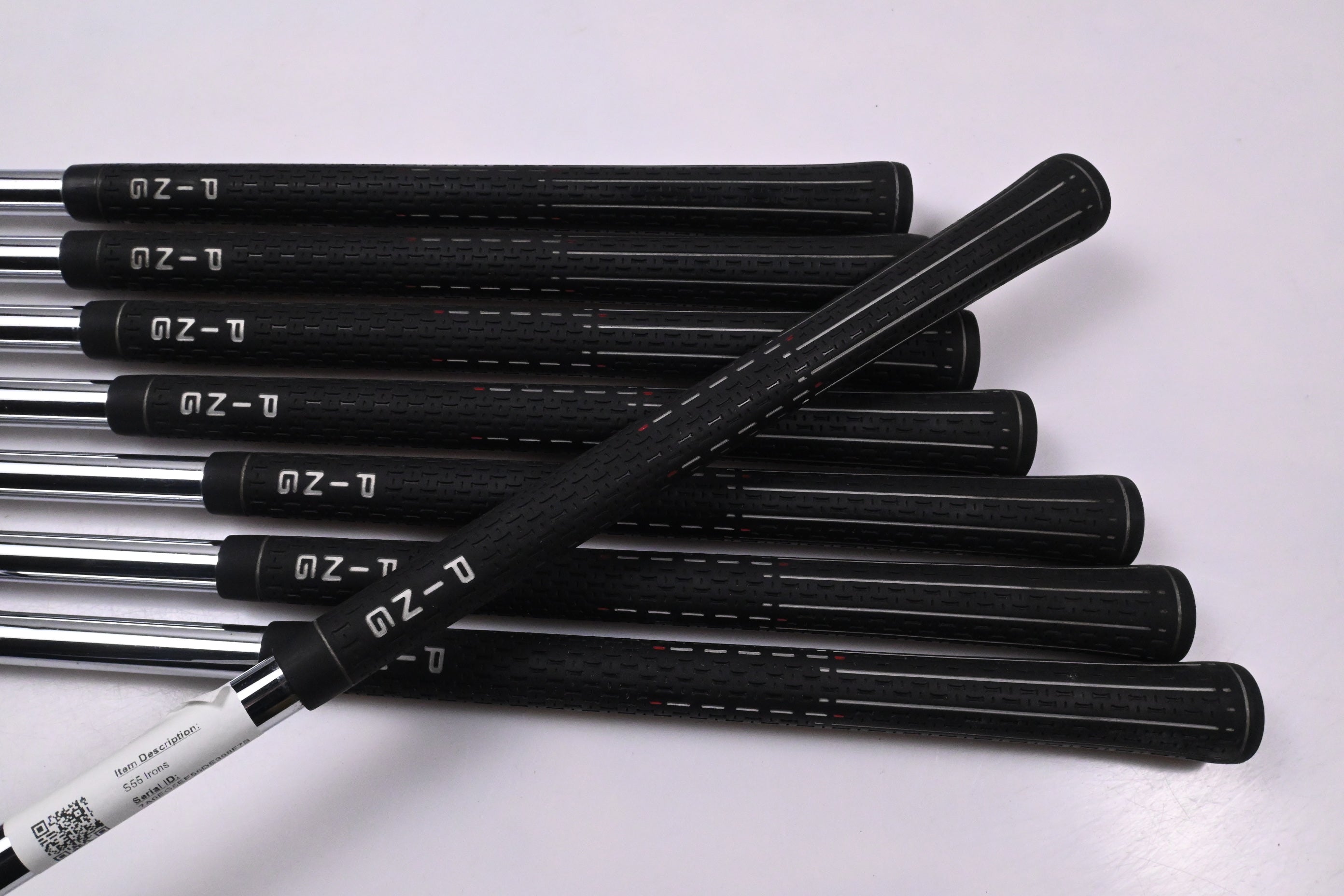 Ping S55 Irons / 3-PW / Blue Dot / Regular Flex Project X Shafts