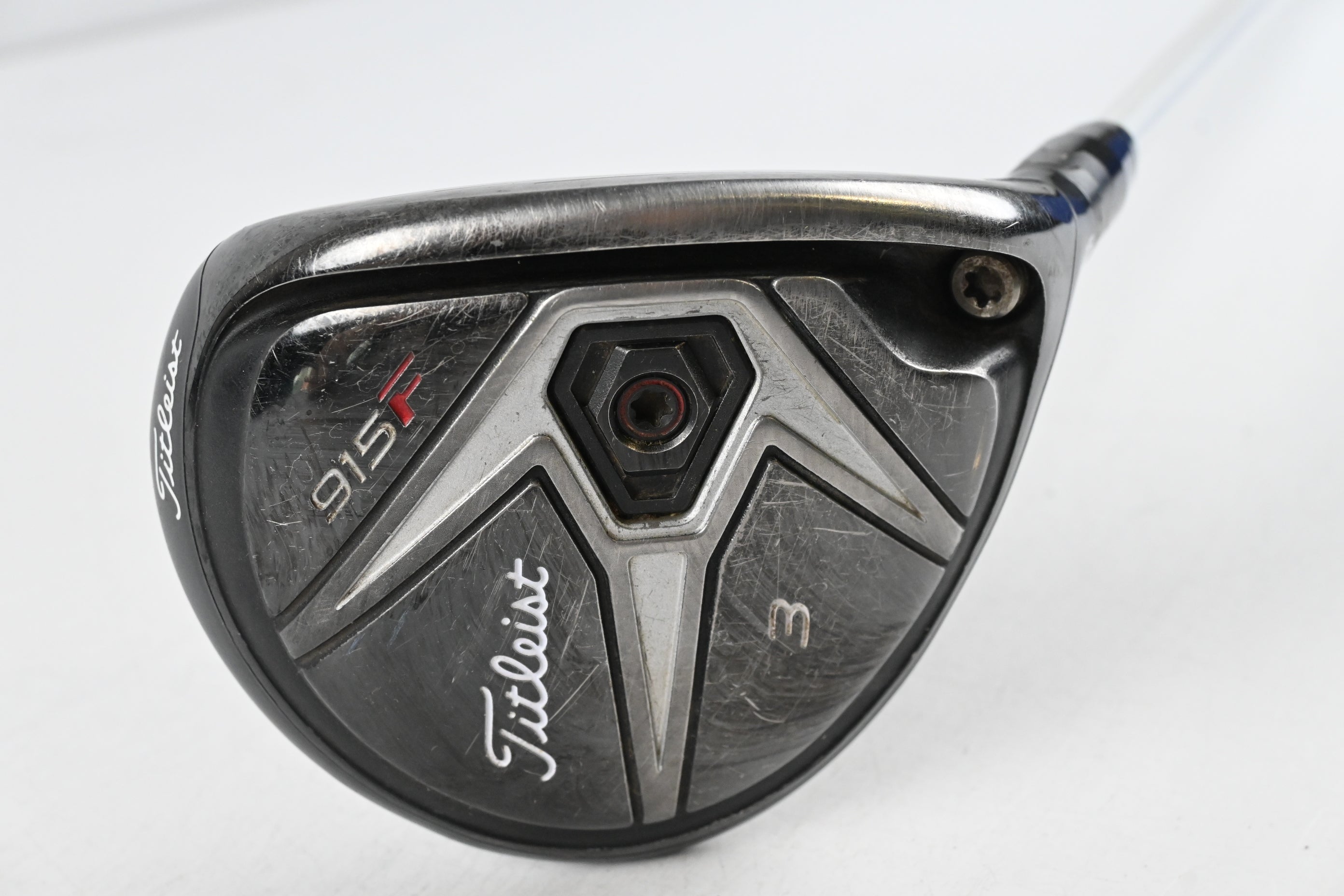 Titleist 915 F #3 Wood / 15 Degree / Stiff Flex Aldila Rogue 110 MSI 70 Shaft