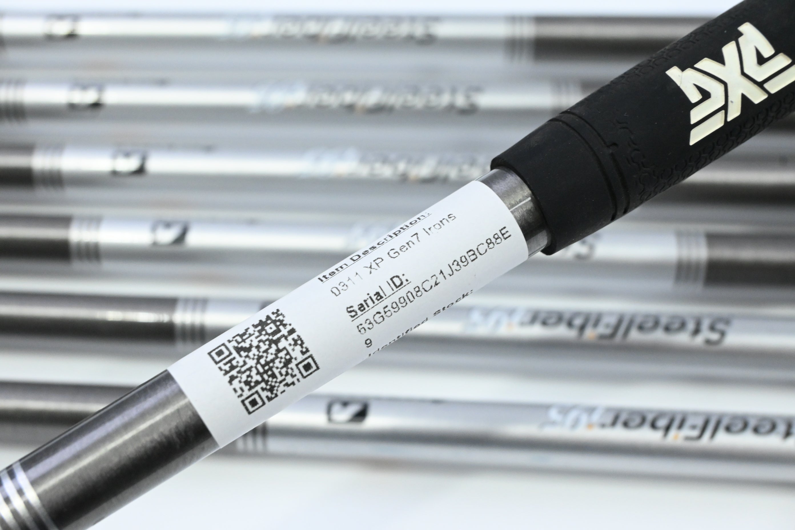 PXG 0311 P Gen7 Irons / 4-PW / Stiff Flex SteelFiber 95 Shafts