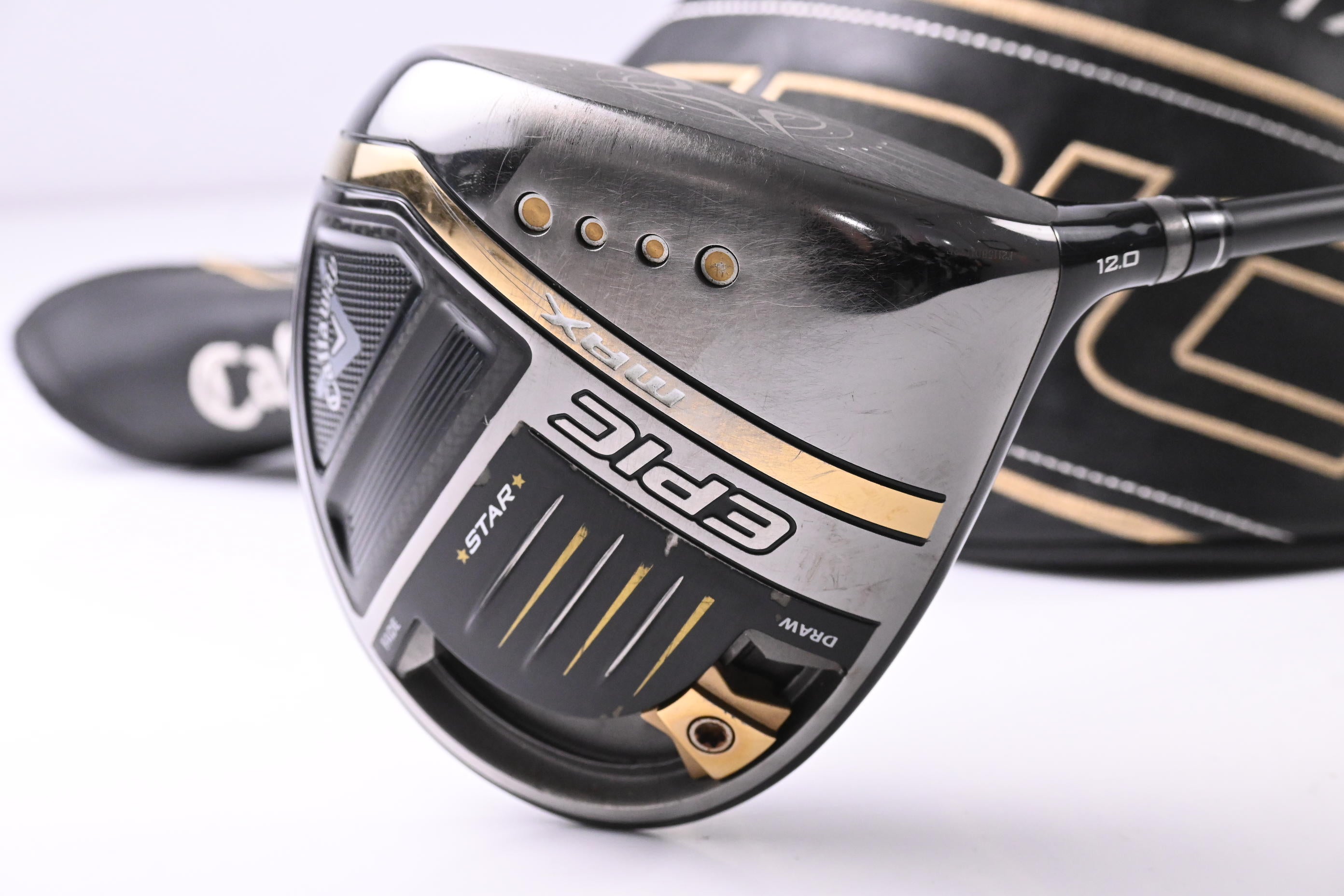 Callaway Epic Max Star Driver / 12 Degree / Senior Flex Vanquish 4 Shaft