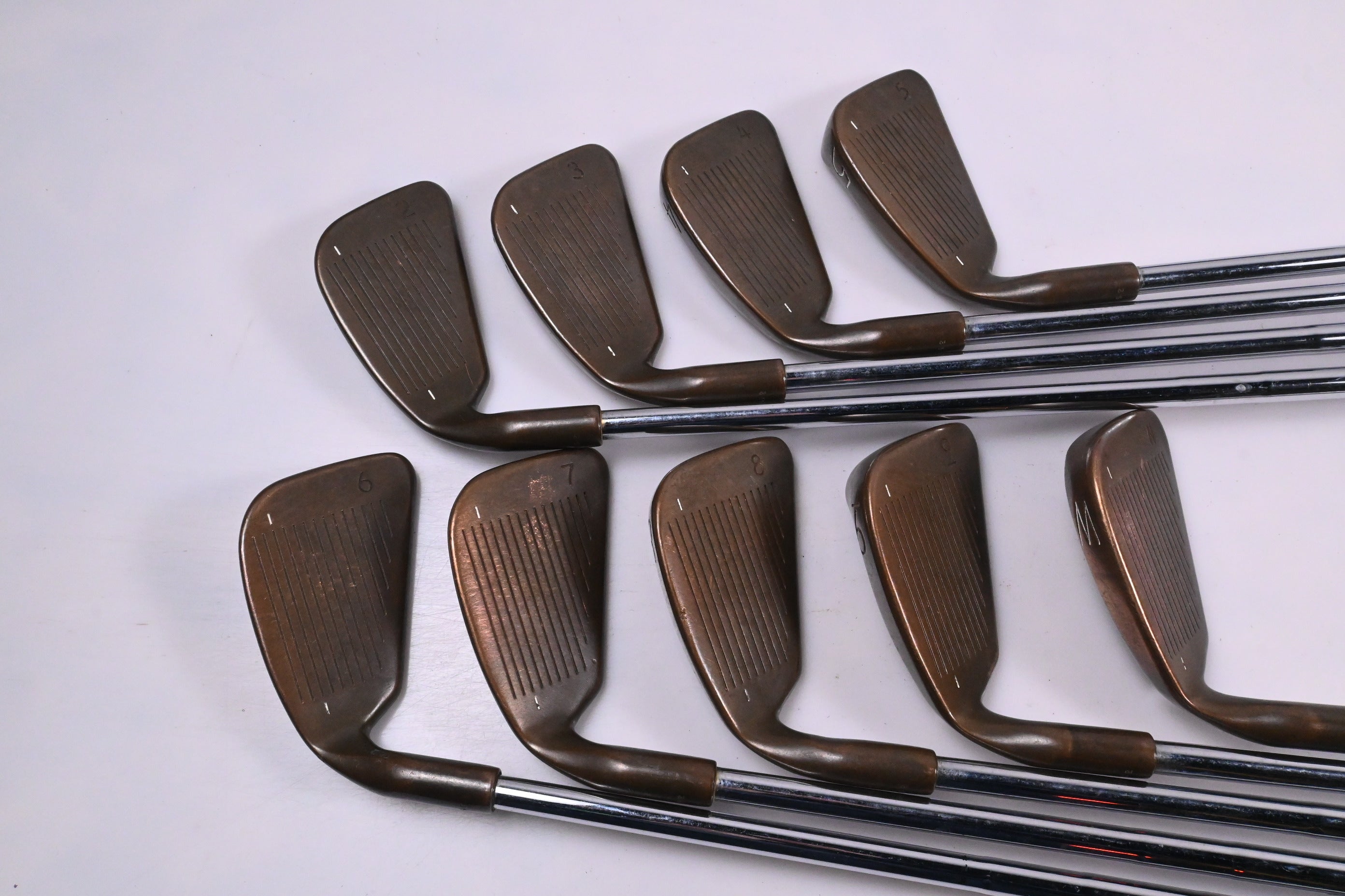 Ping ISI BeCu Irons / 2-PW / Black Dot / Stiff Flex Ping Cushin Z-Z65 Shafts