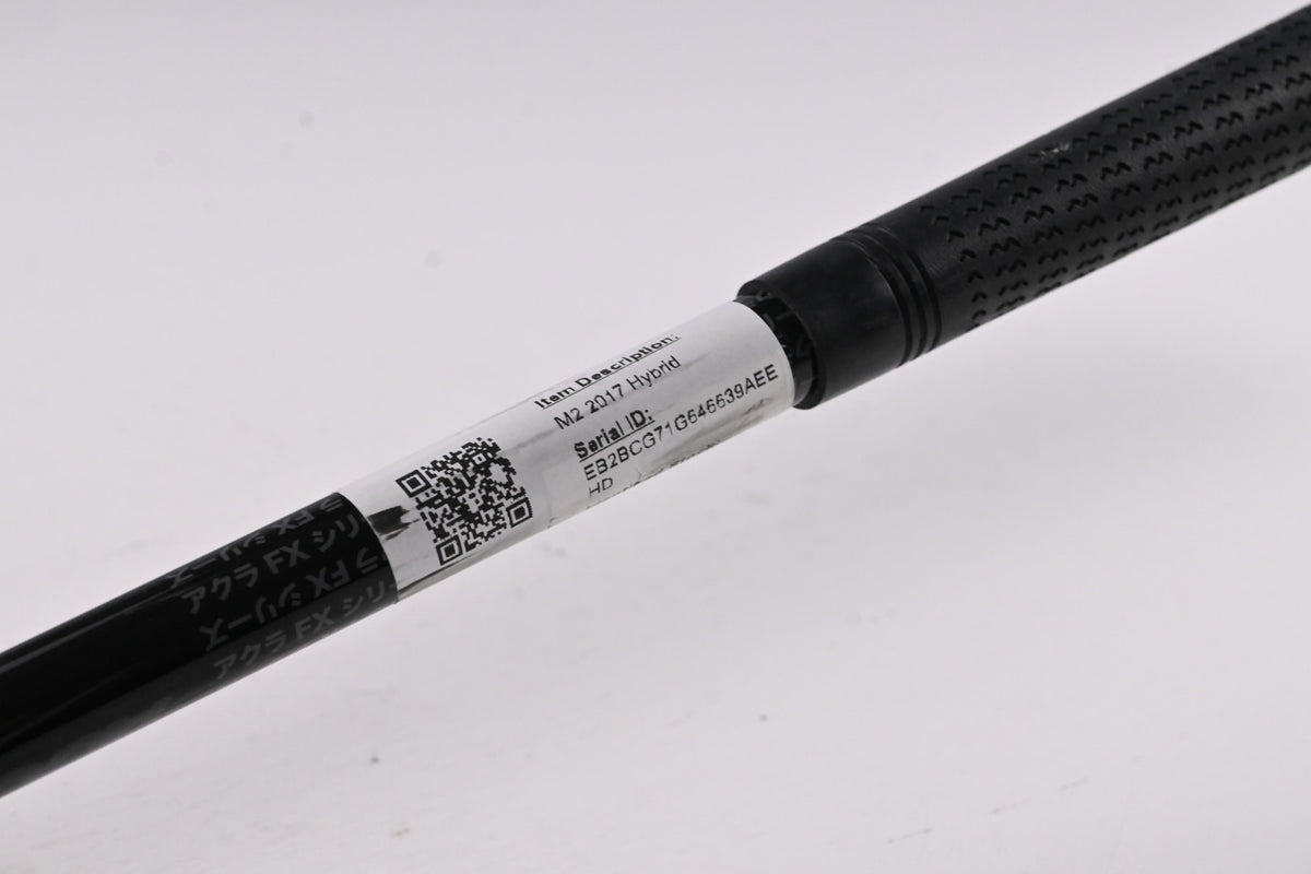 Left Hand Taylormade M2 2017 #4 Hybrid / 22 Degree / X-Flex ACCRA FX Shaft