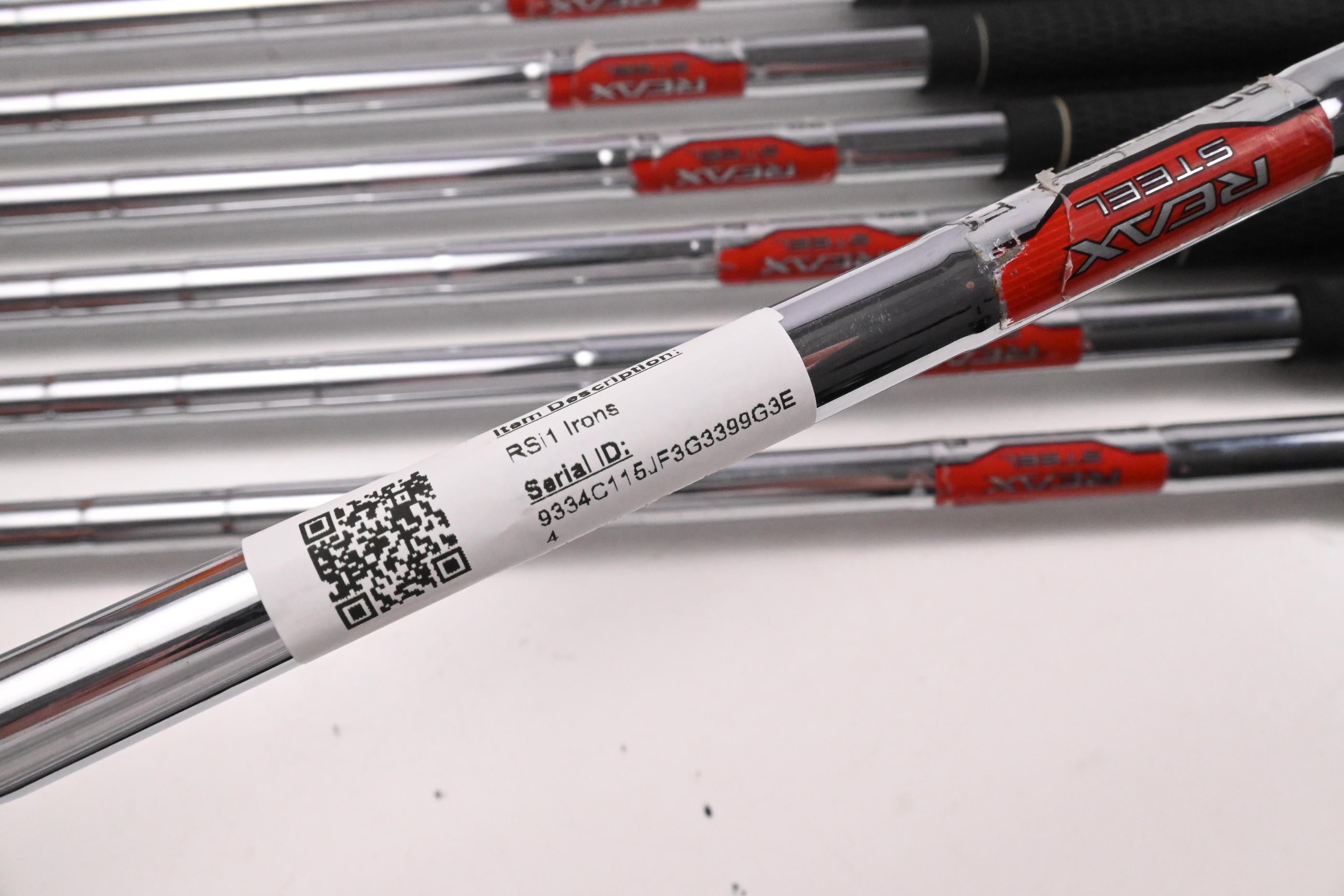 Taylormade RSi1 Irons / 4-PW / Regular Flex REAX Steel 90 Shafts